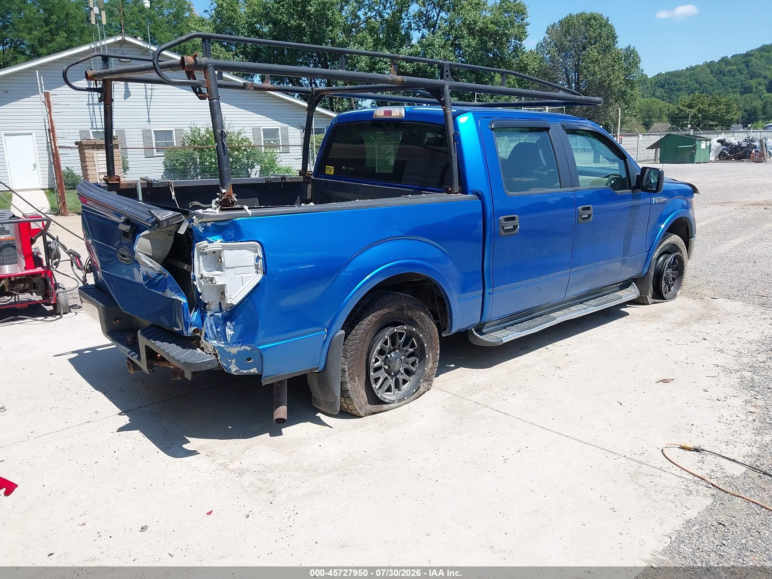 2010 Ford F-150 Xl/xlt Blue vin: 1FTEW1E8XAFD00619