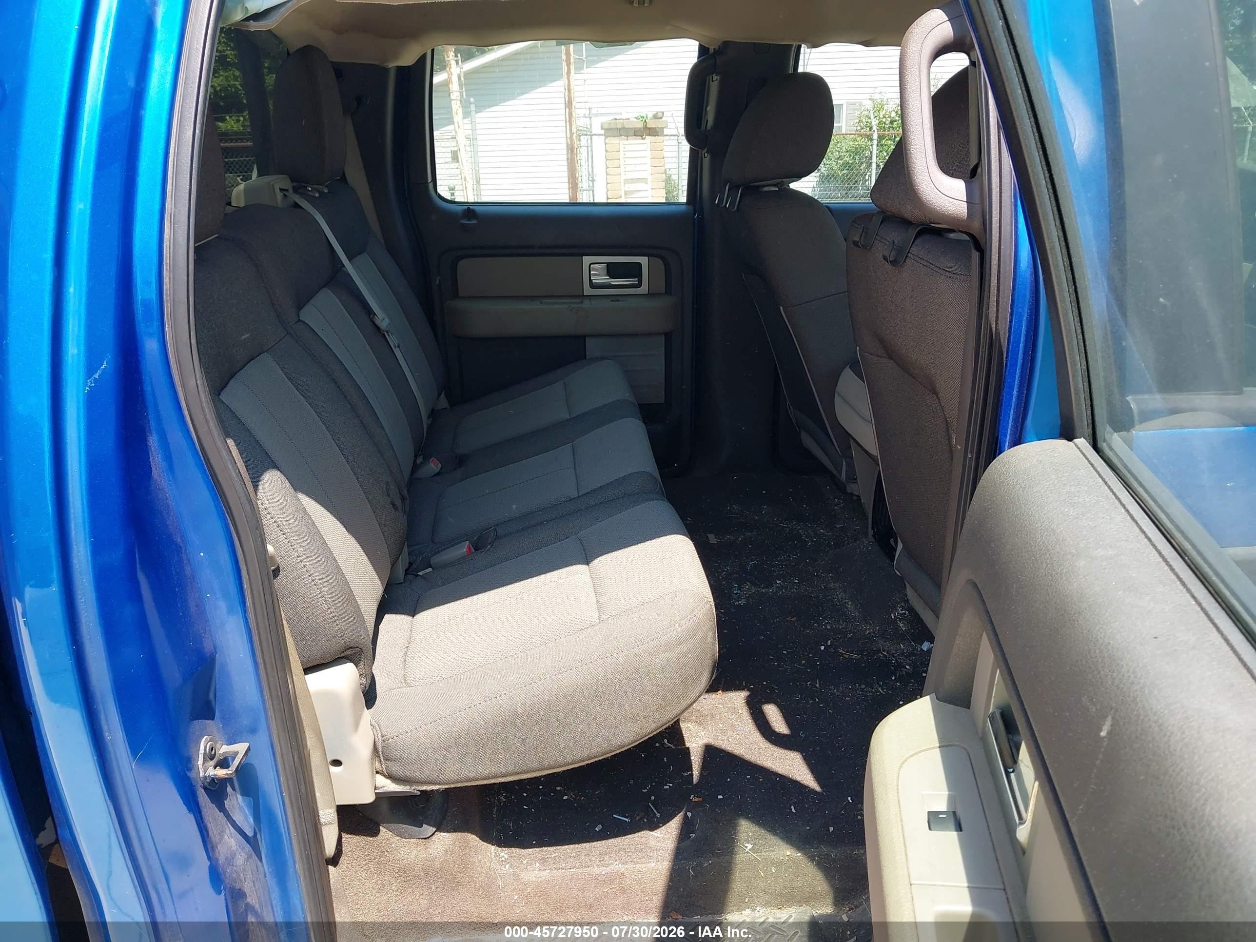 2010 Ford F-150 Xl/xlt Blue vin: 1FTEW1E8XAFD00619