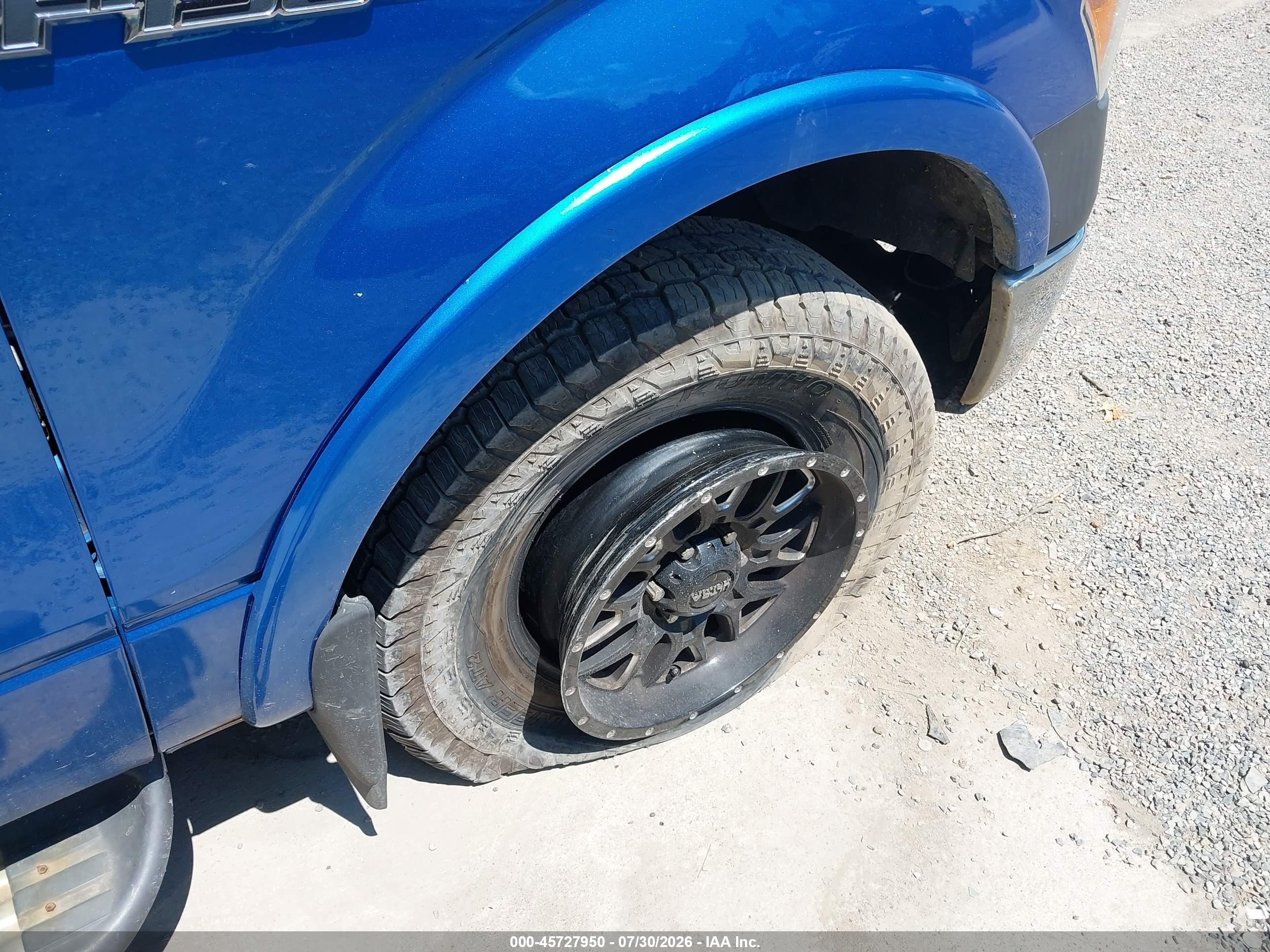 2010 Ford F-150 Xl/xlt Blue vin: 1FTEW1E8XAFD00619