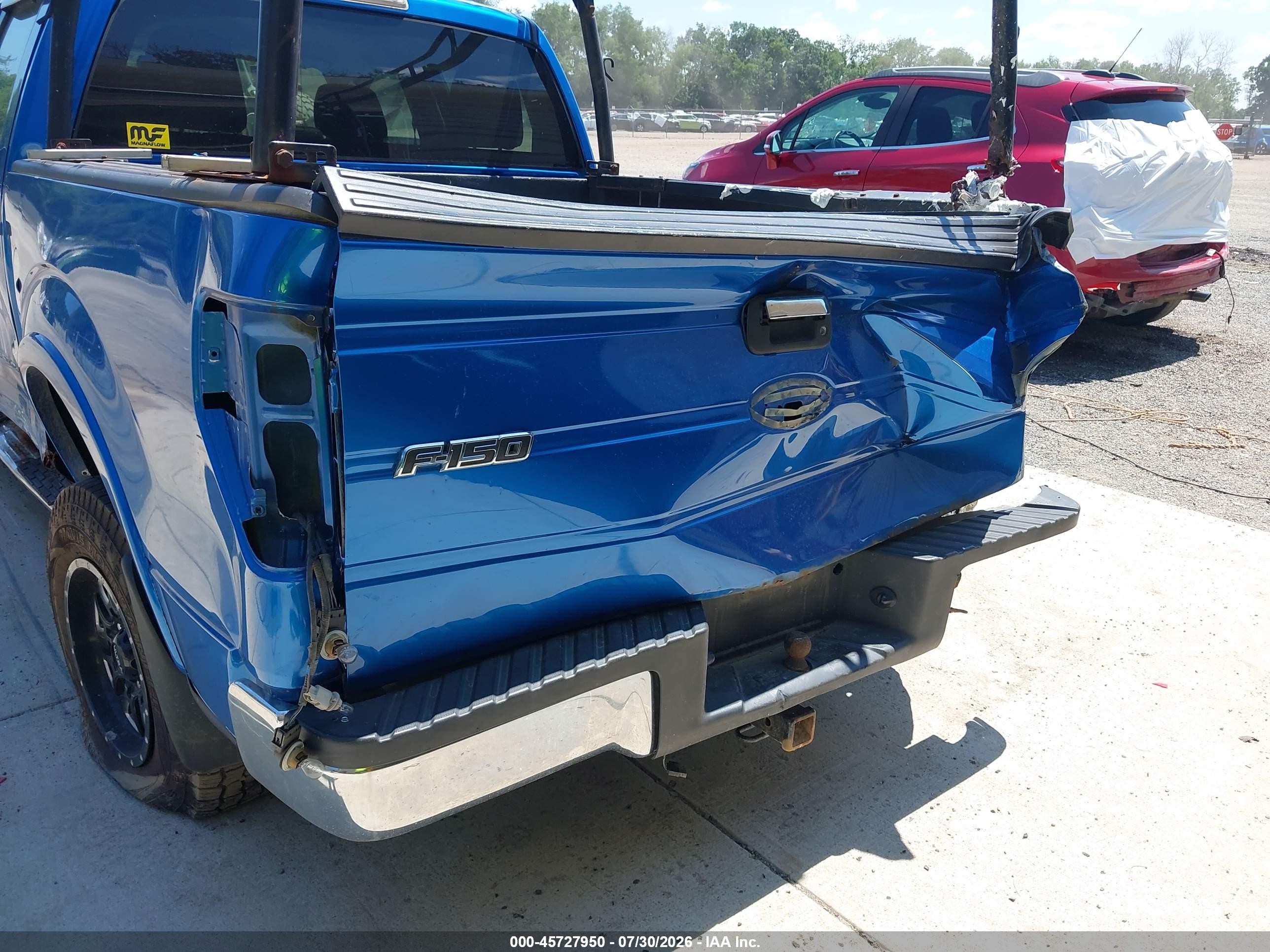 2010 Ford F-150 Xl/xlt Blue vin: 1FTEW1E8XAFD00619