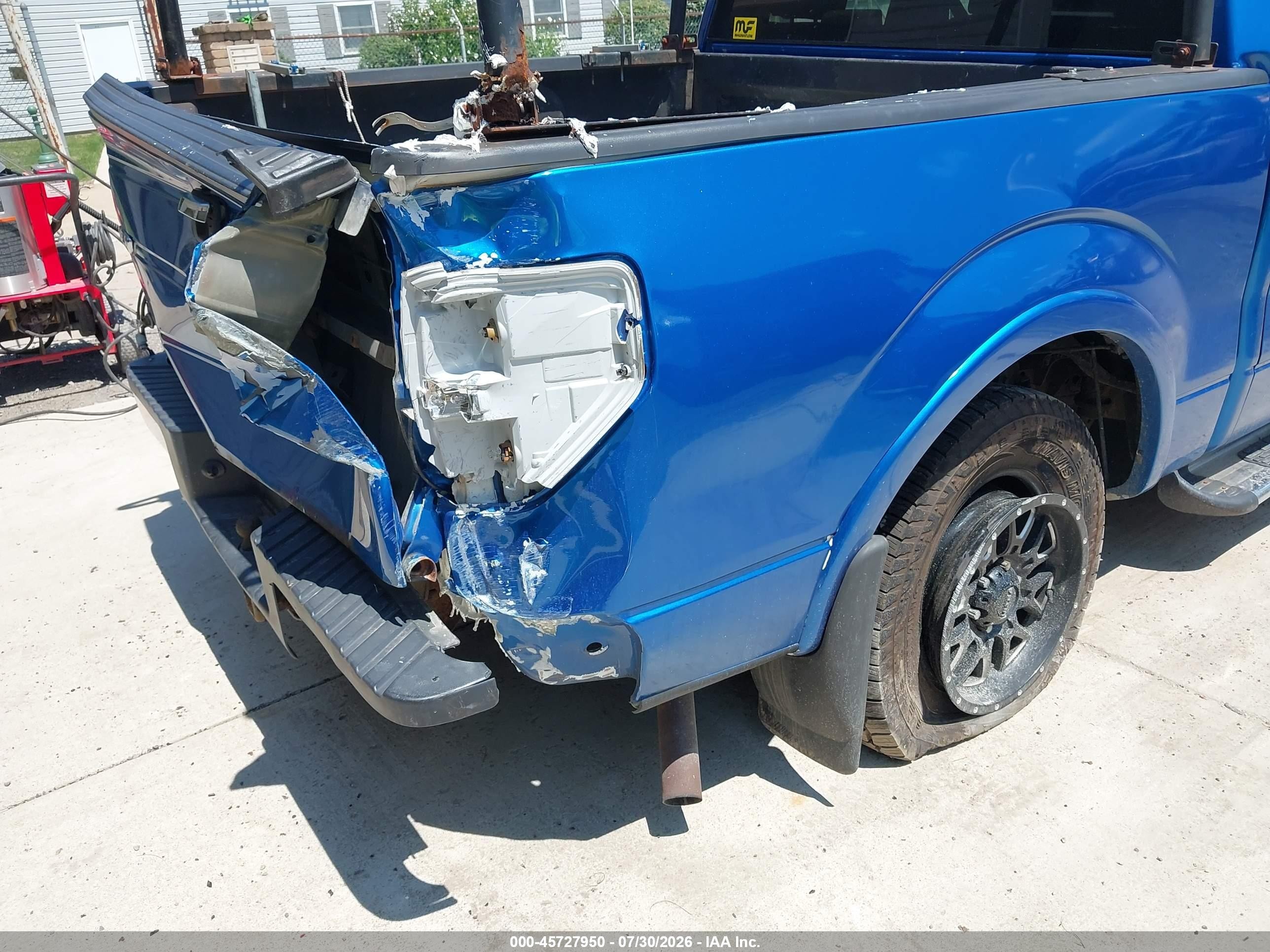 2010 Ford F-150 Xl/xlt Blue vin: 1FTEW1E8XAFD00619