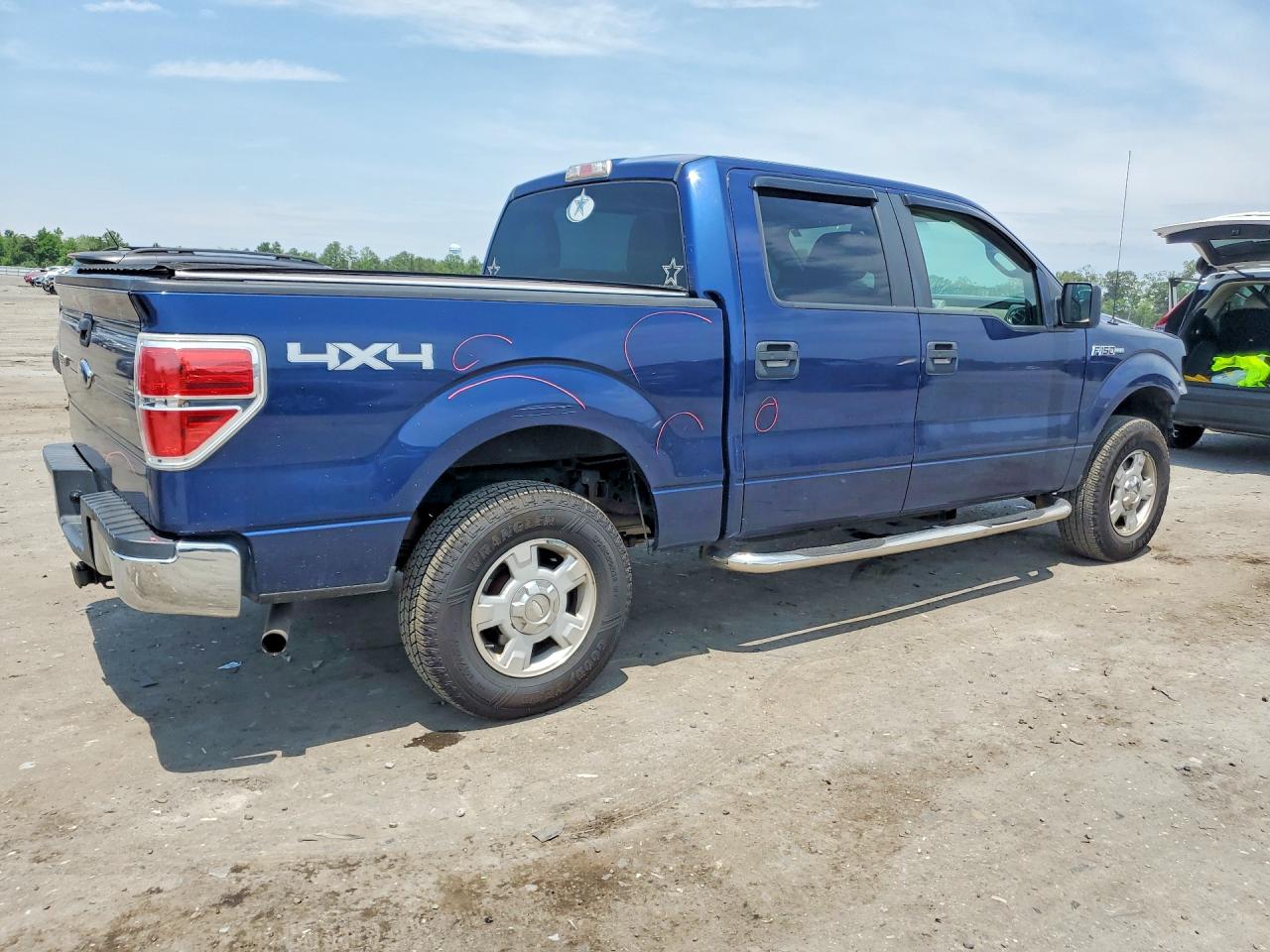 2010 Ford F150 Supercrew Blue vin: 1FTEW1E8XAFD51490
