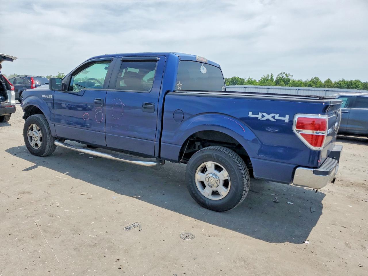 2010 Ford F150 Supercrew Blue vin: 1FTEW1E8XAFD51490