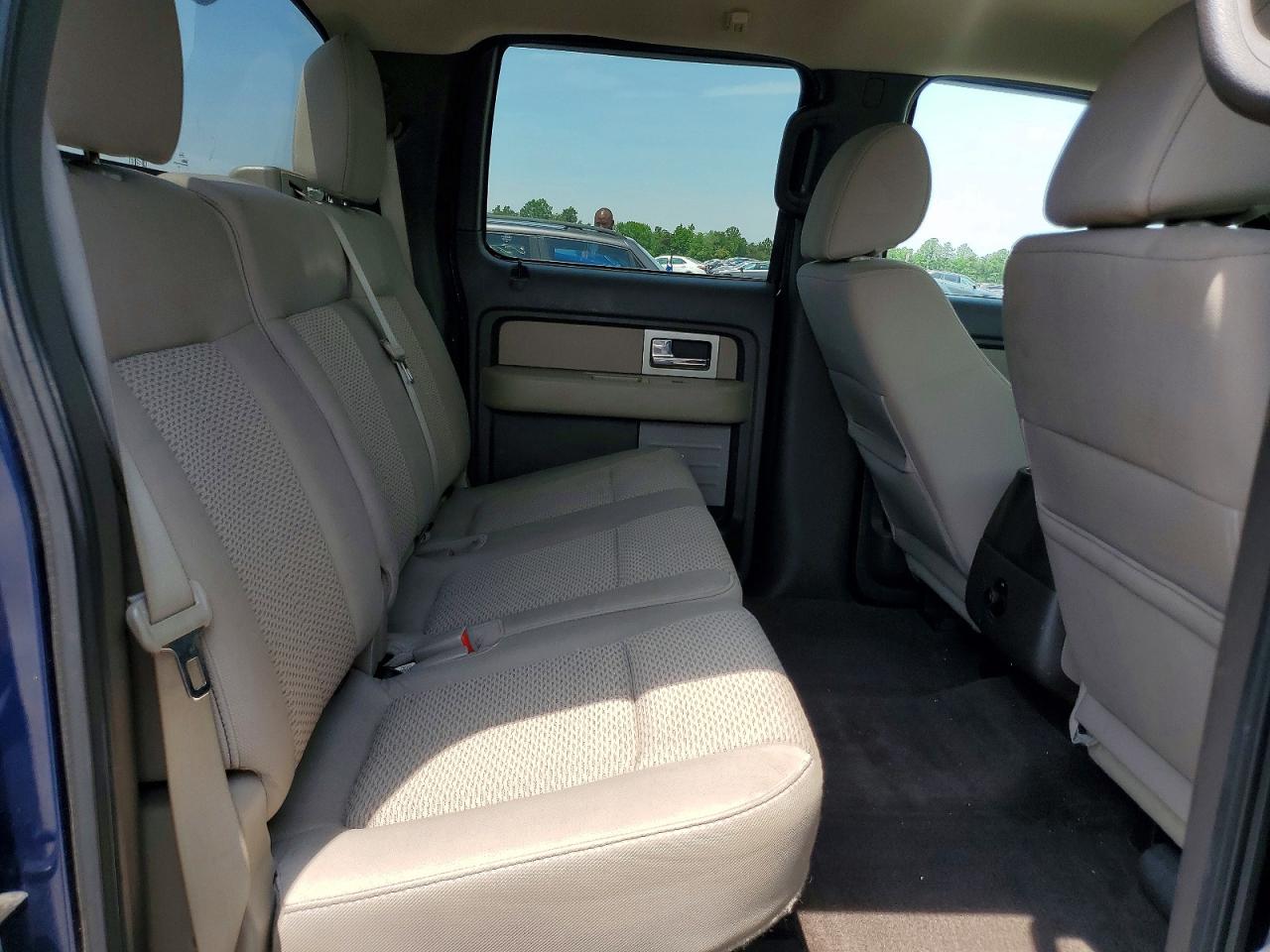 2010 Ford F150 Supercrew Blue vin: 1FTEW1E8XAFD51490