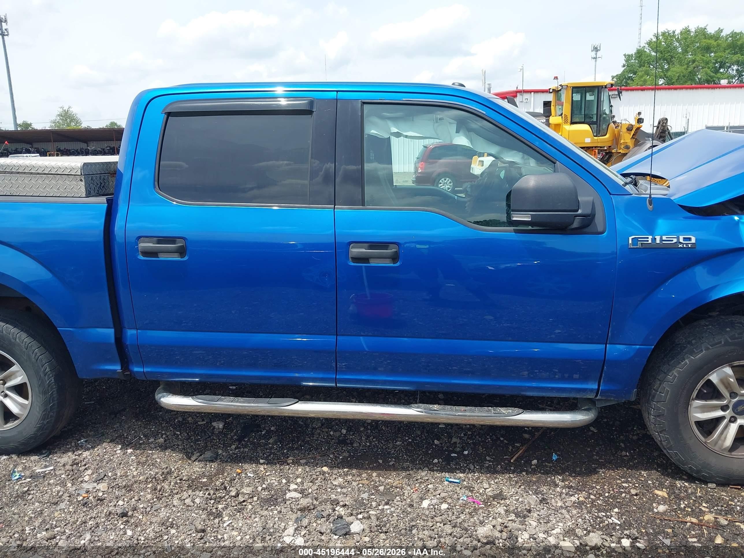 2015 Ford F-150 Xlt Blue vin: 1FTEW1E8XFFC89130