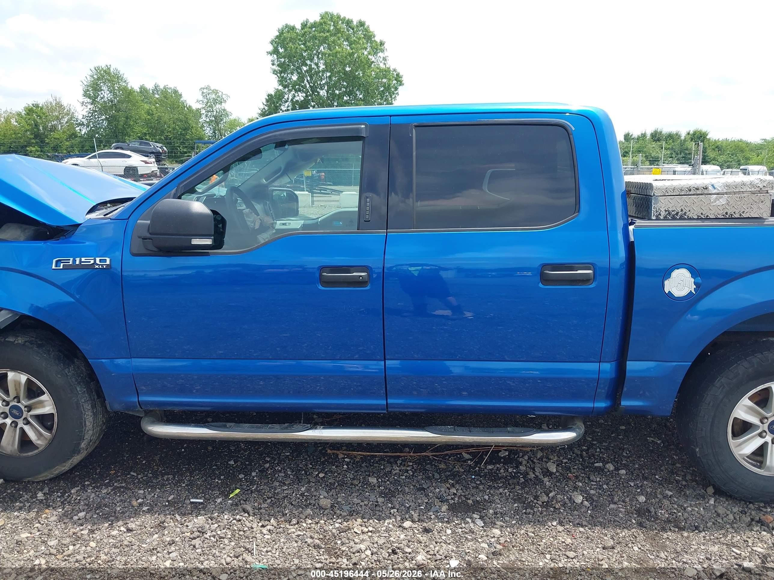 2015 Ford F-150 Xlt Blue vin: 1FTEW1E8XFFC89130