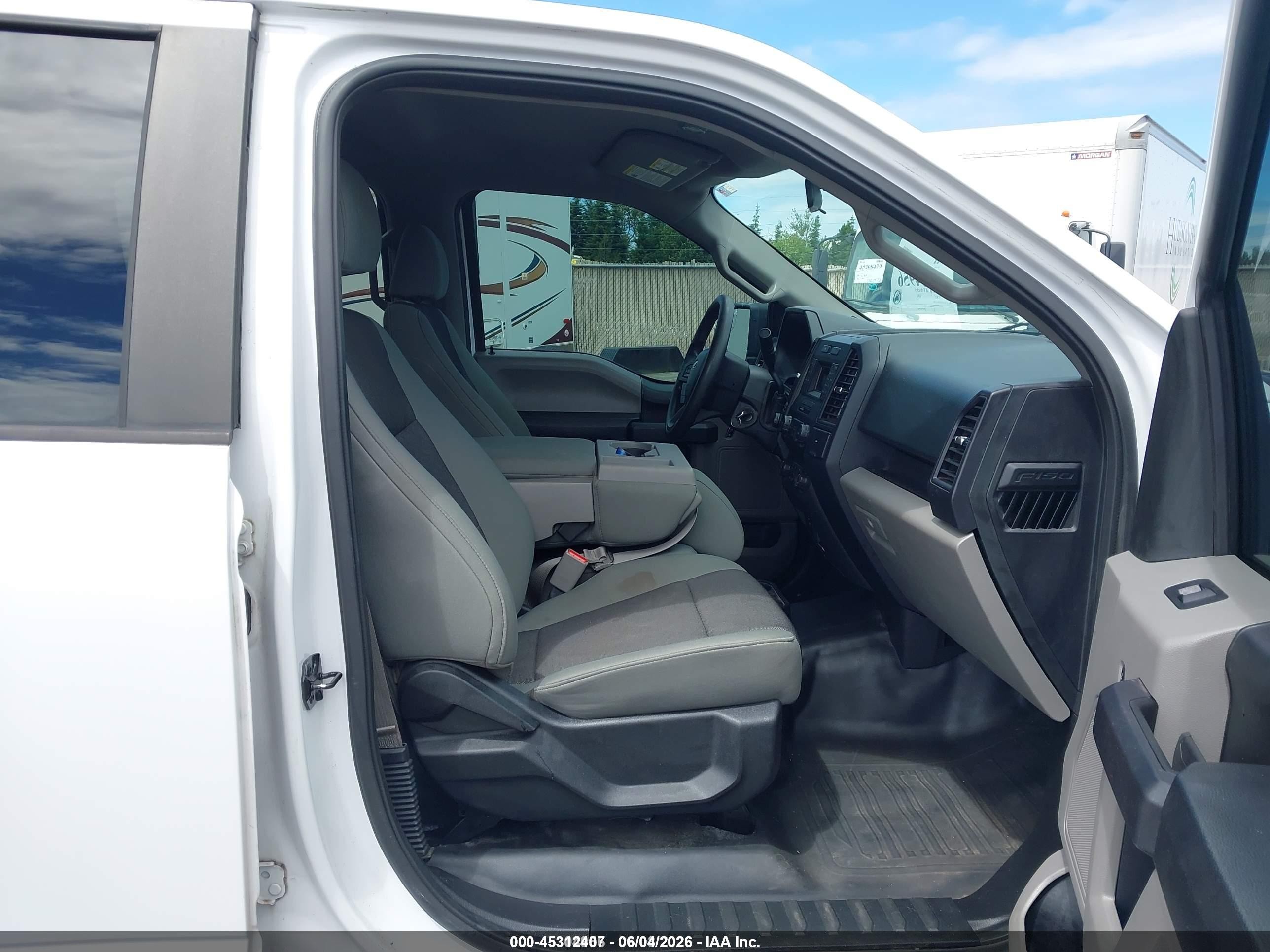 2017 Ford F-150 Xl White vin: 1FTEW1E8XHKE26349