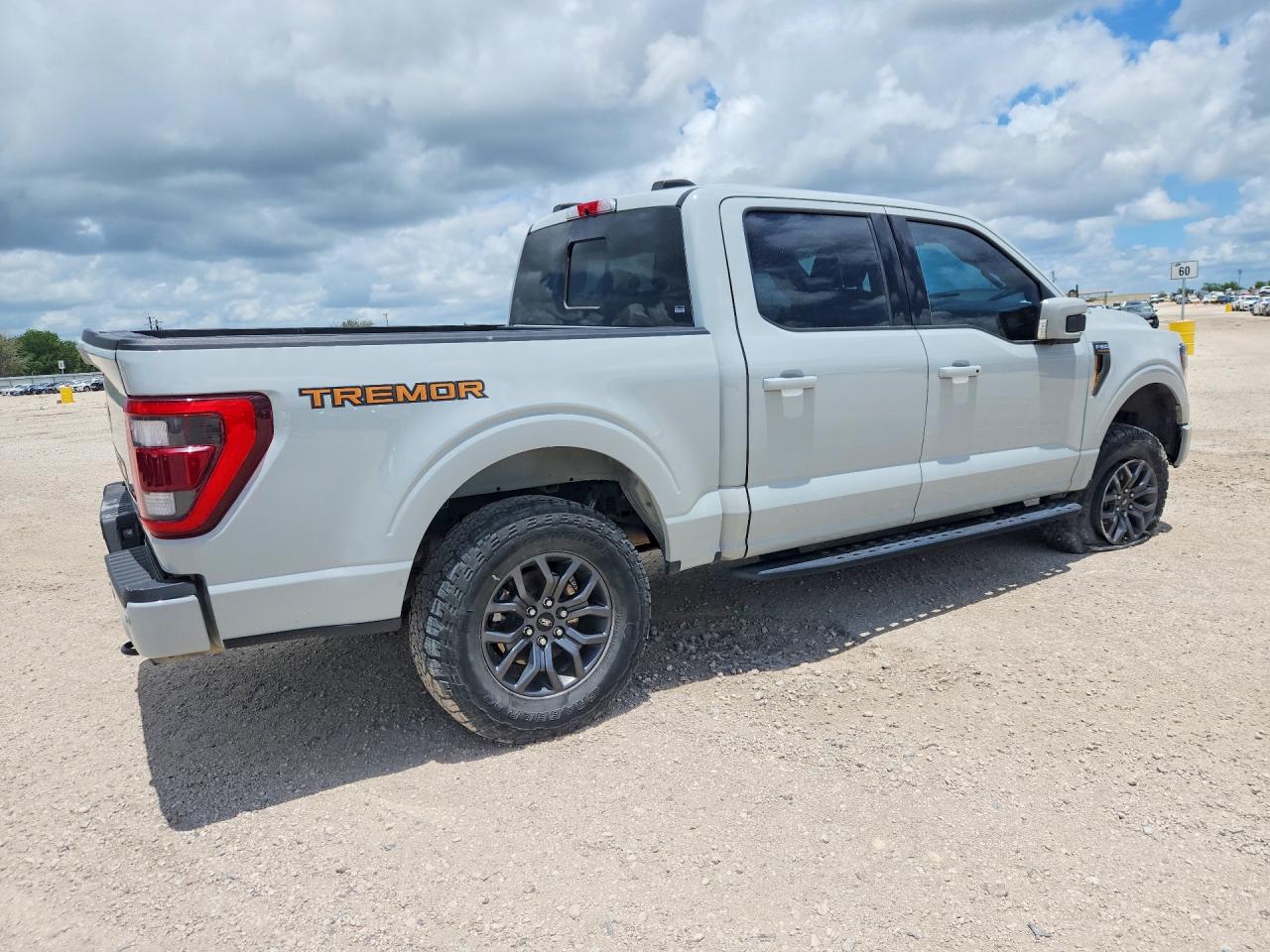 2023 Ford F150 Supercrew Gray vin: 1FTEW1E8XPFA57984