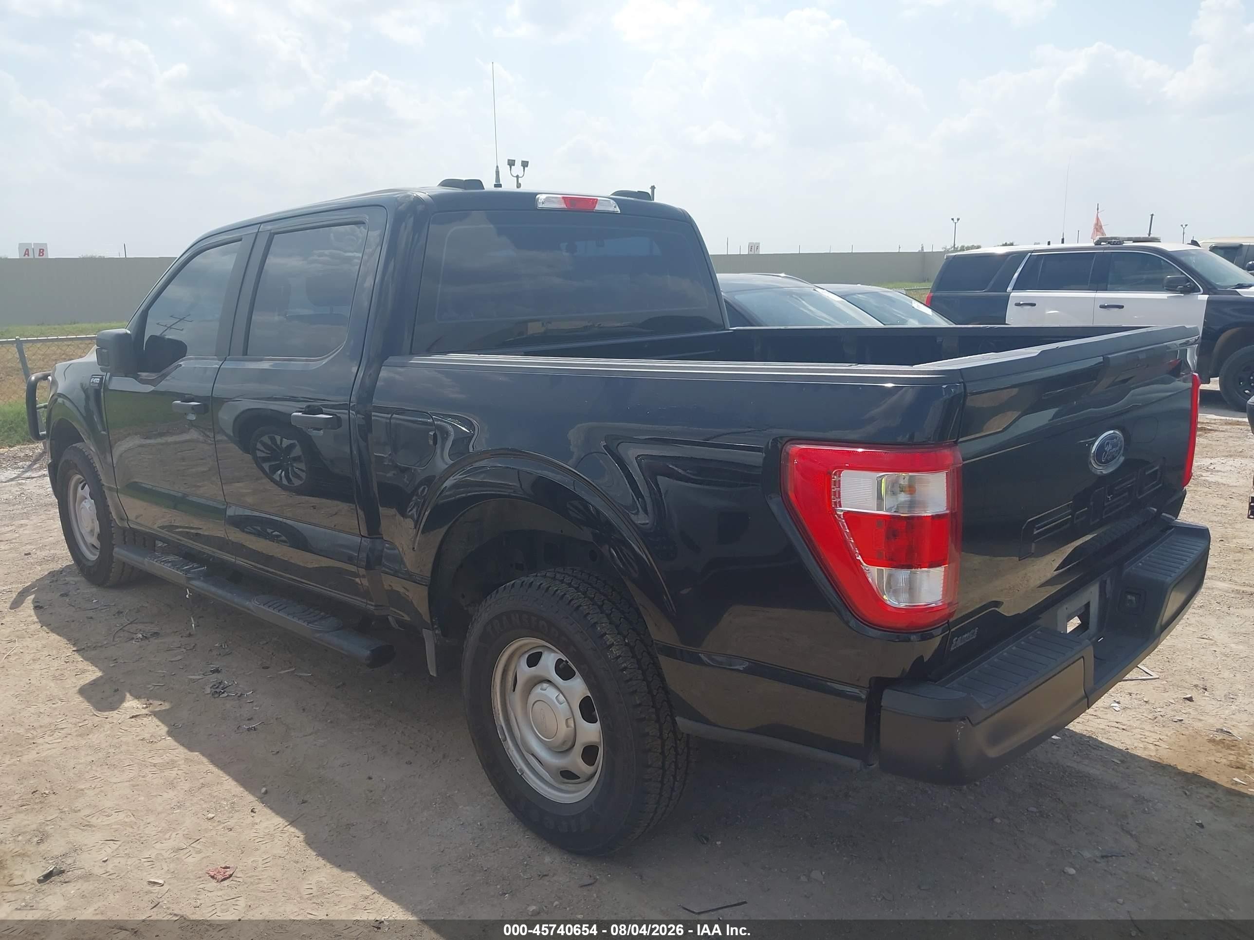 2021 Ford F-150 Xl Black vin: 1FTEW1EB1MFC65114