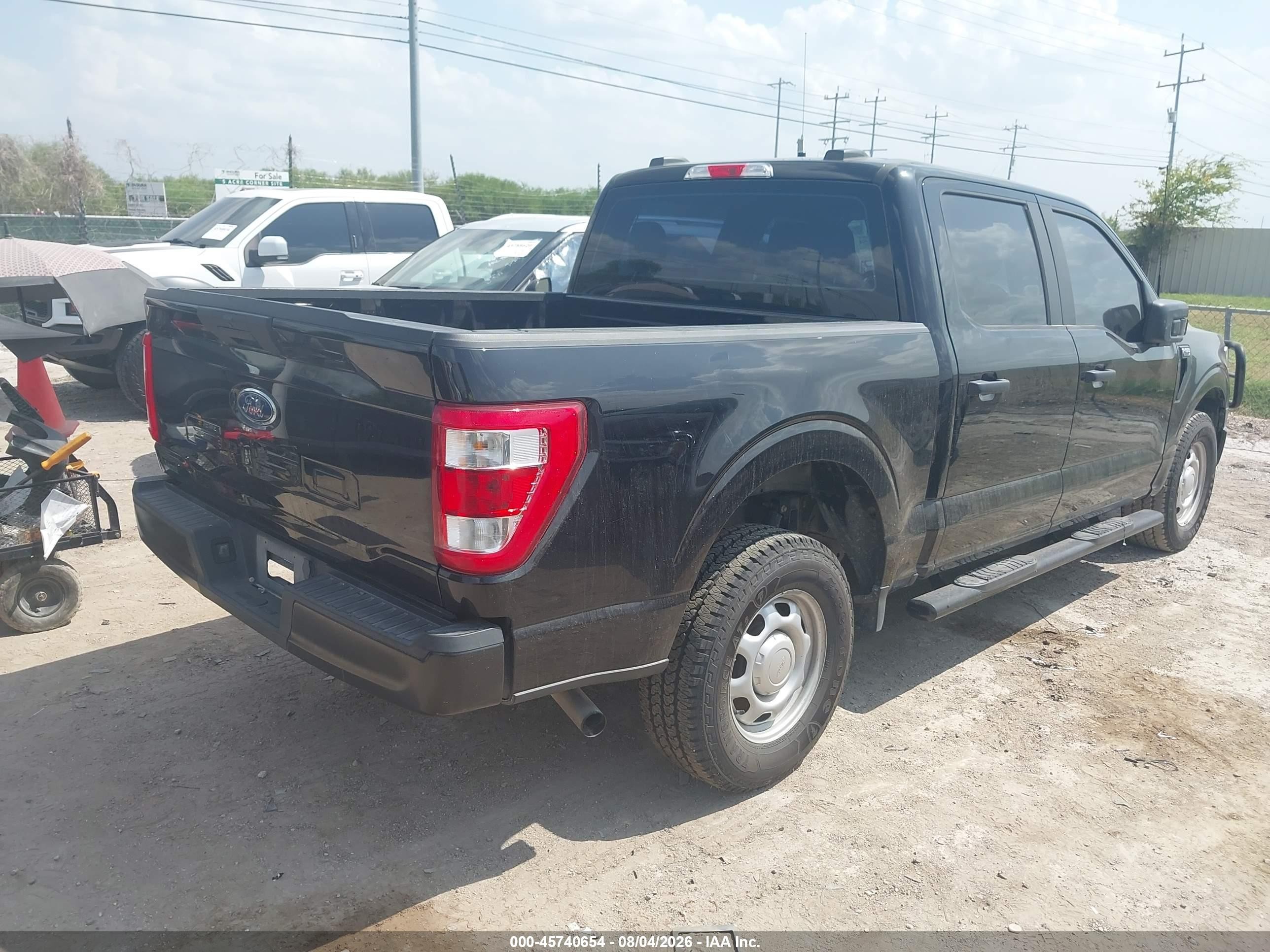 2021 Ford F-150 Xl Black vin: 1FTEW1EB1MFC65114