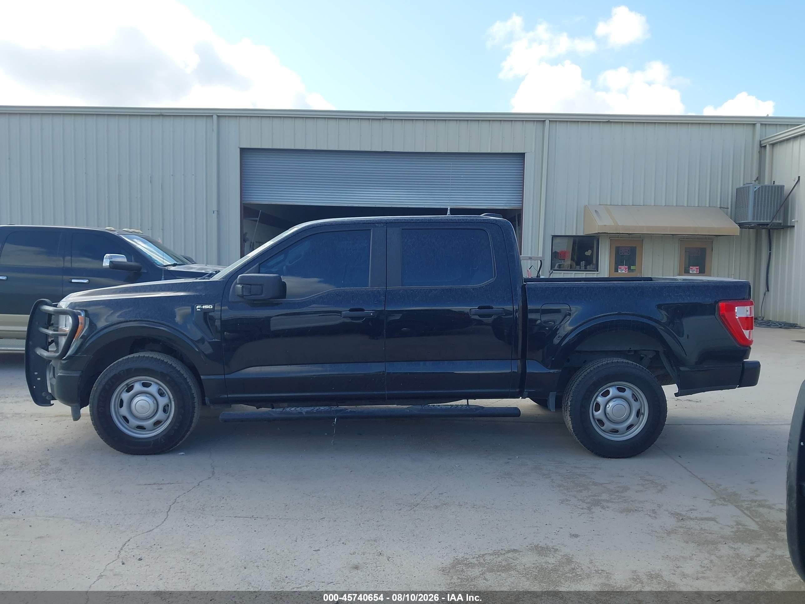 2021 Ford F-150 Xl Black vin: 1FTEW1EB1MFC65114