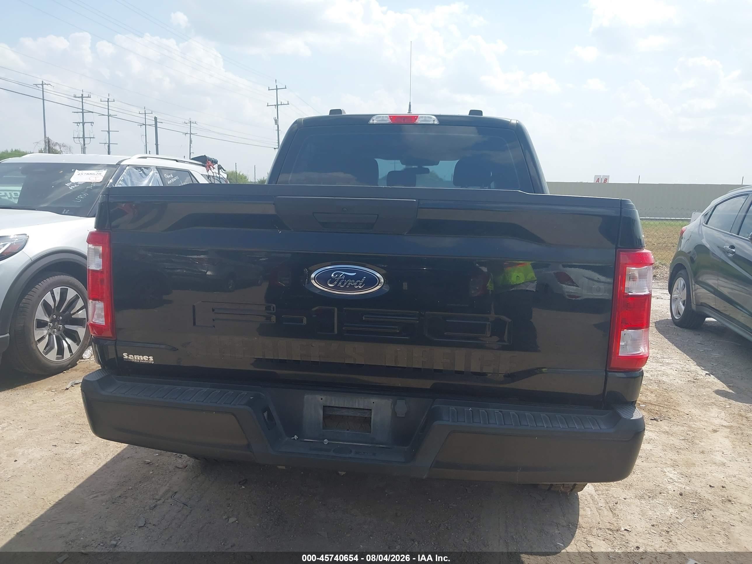 2021 Ford F-150 Xl Black vin: 1FTEW1EB1MFC65114