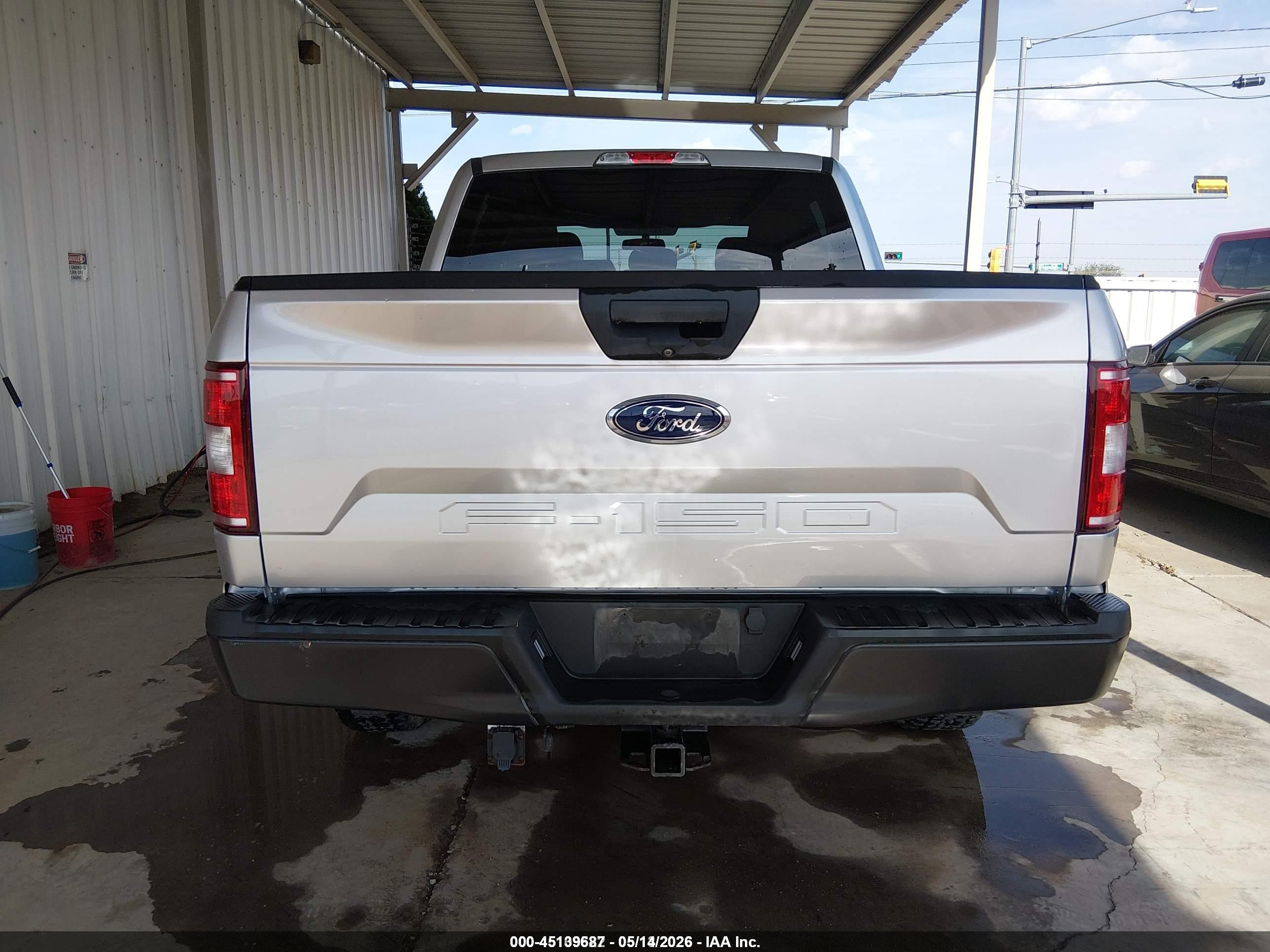 2018 Ford F-150 Xl Silver vin: 1FTEW1EB3JFD04975