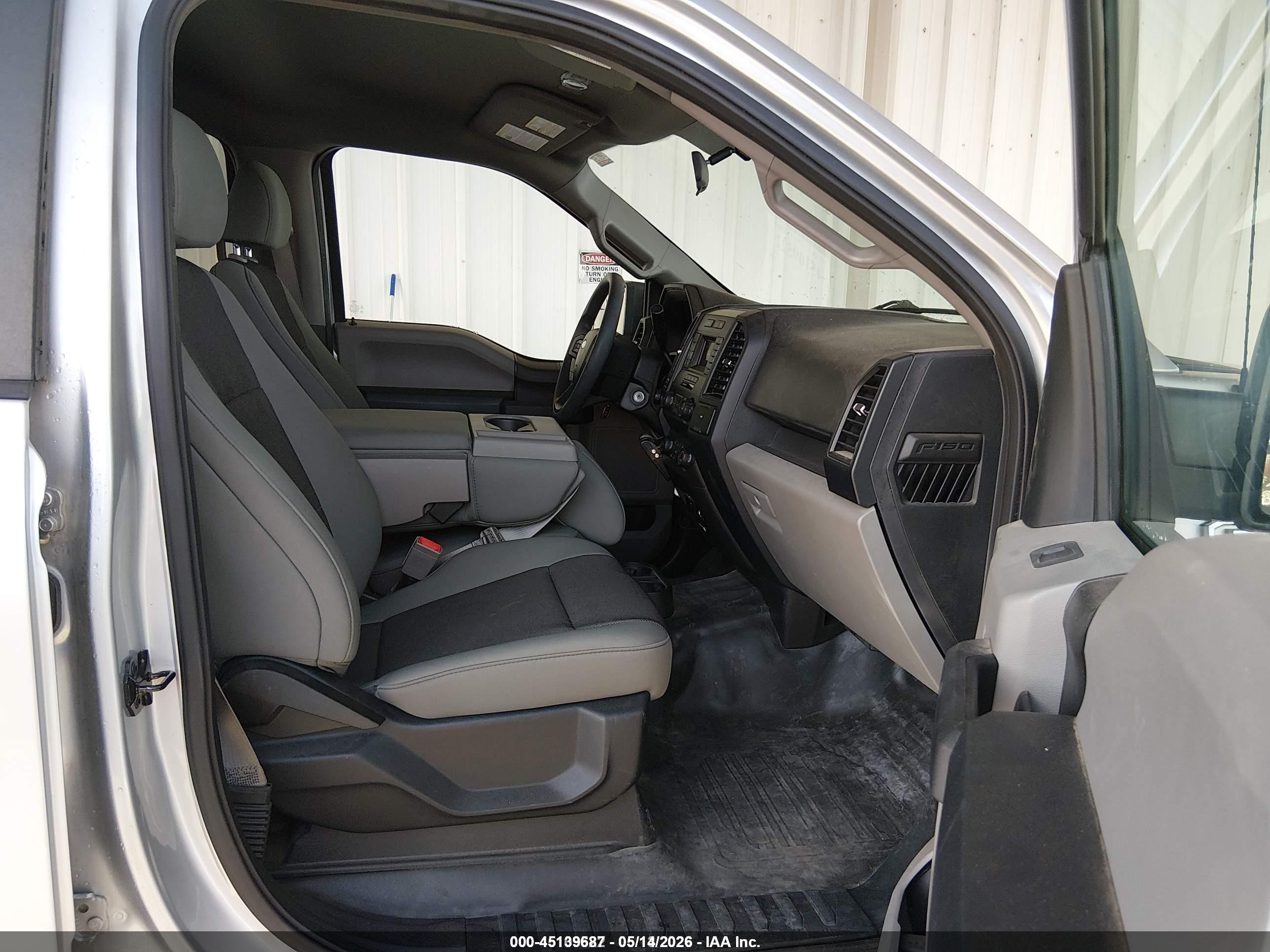 2018 Ford F-150 Xl Silver vin: 1FTEW1EB3JFD04975