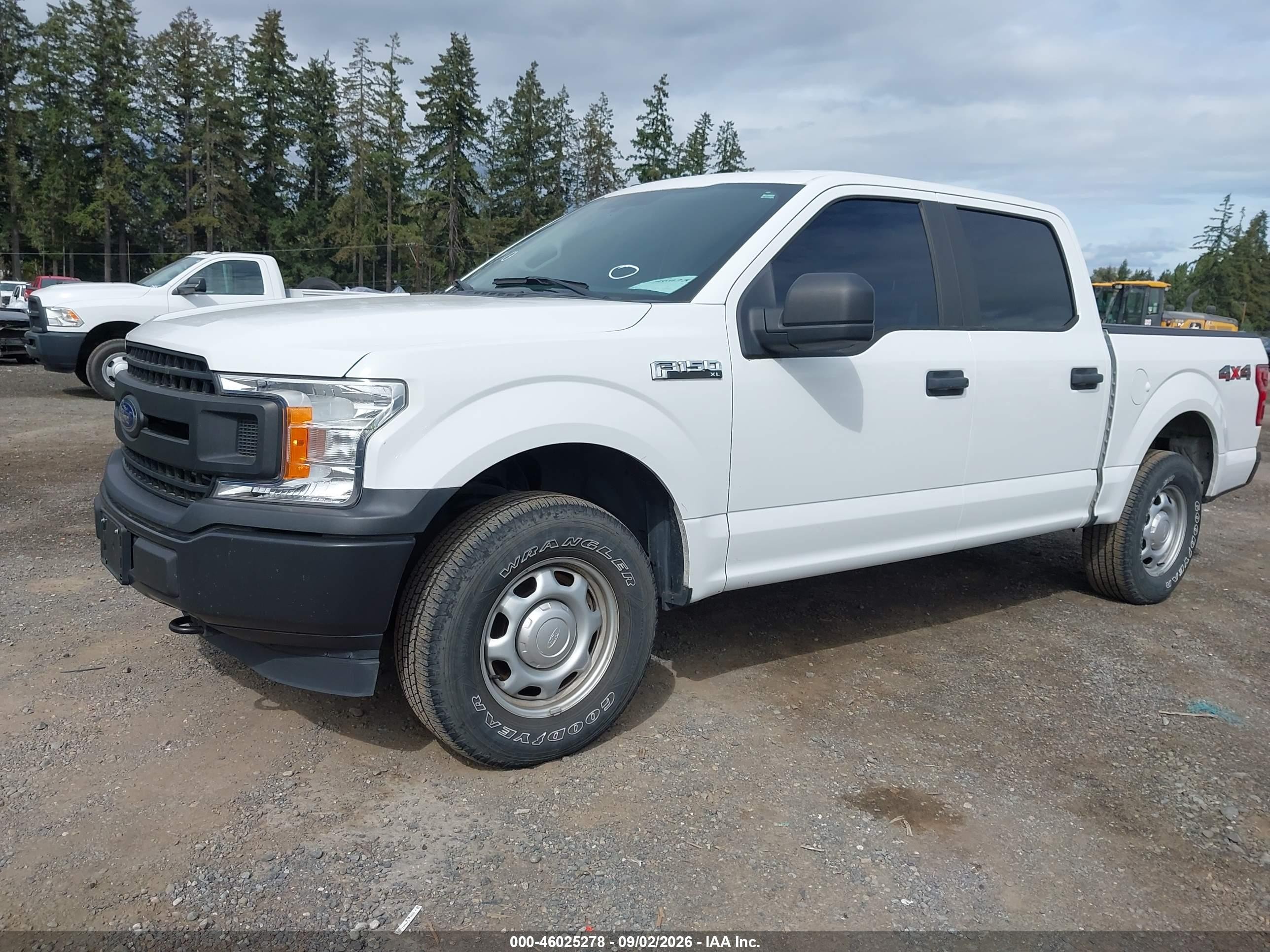 2018 Ford F-150 Xl White vin: 1FTEW1EB3JFD05124