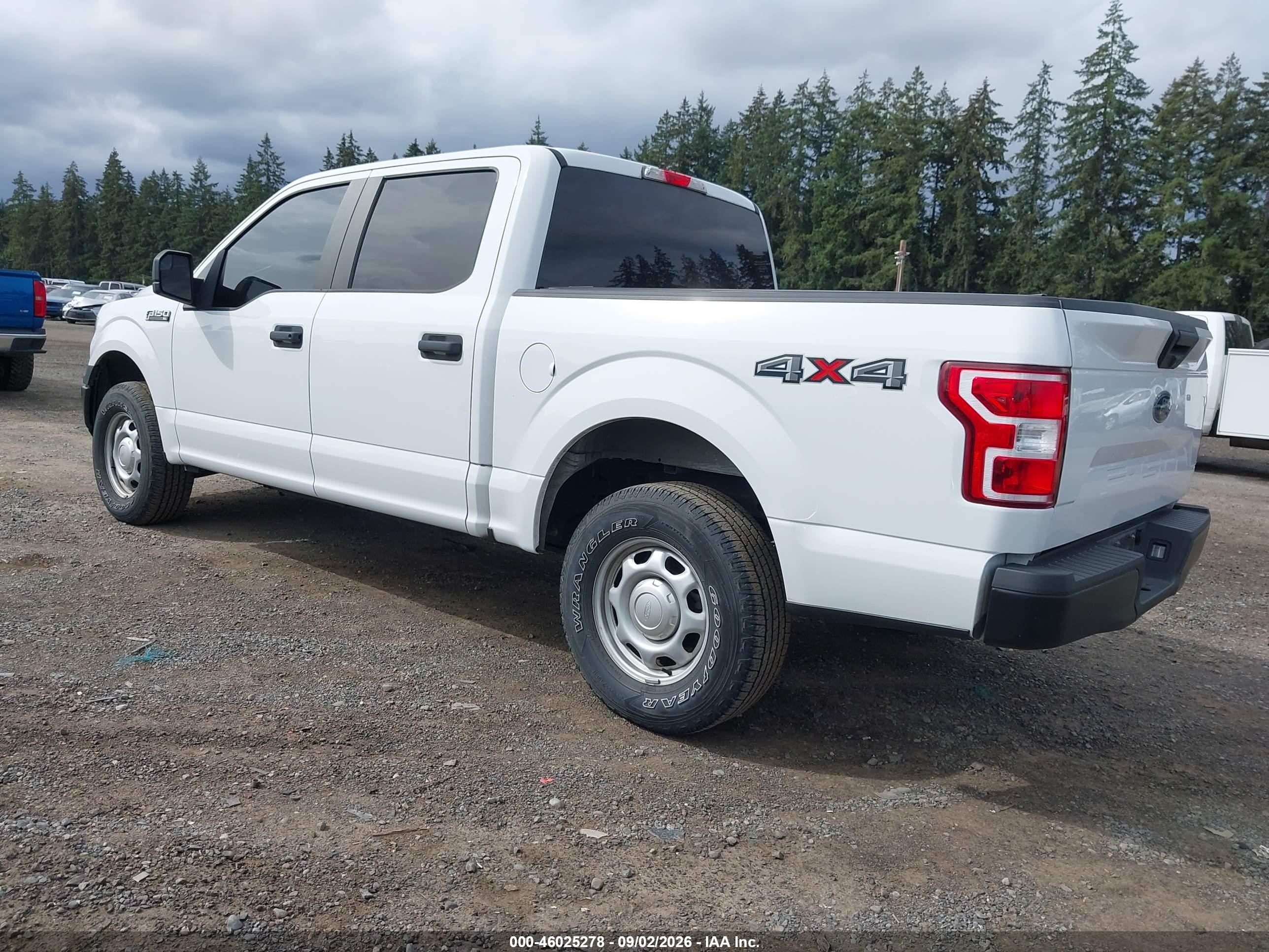 2018 Ford F-150 Xl White vin: 1FTEW1EB3JFD05124