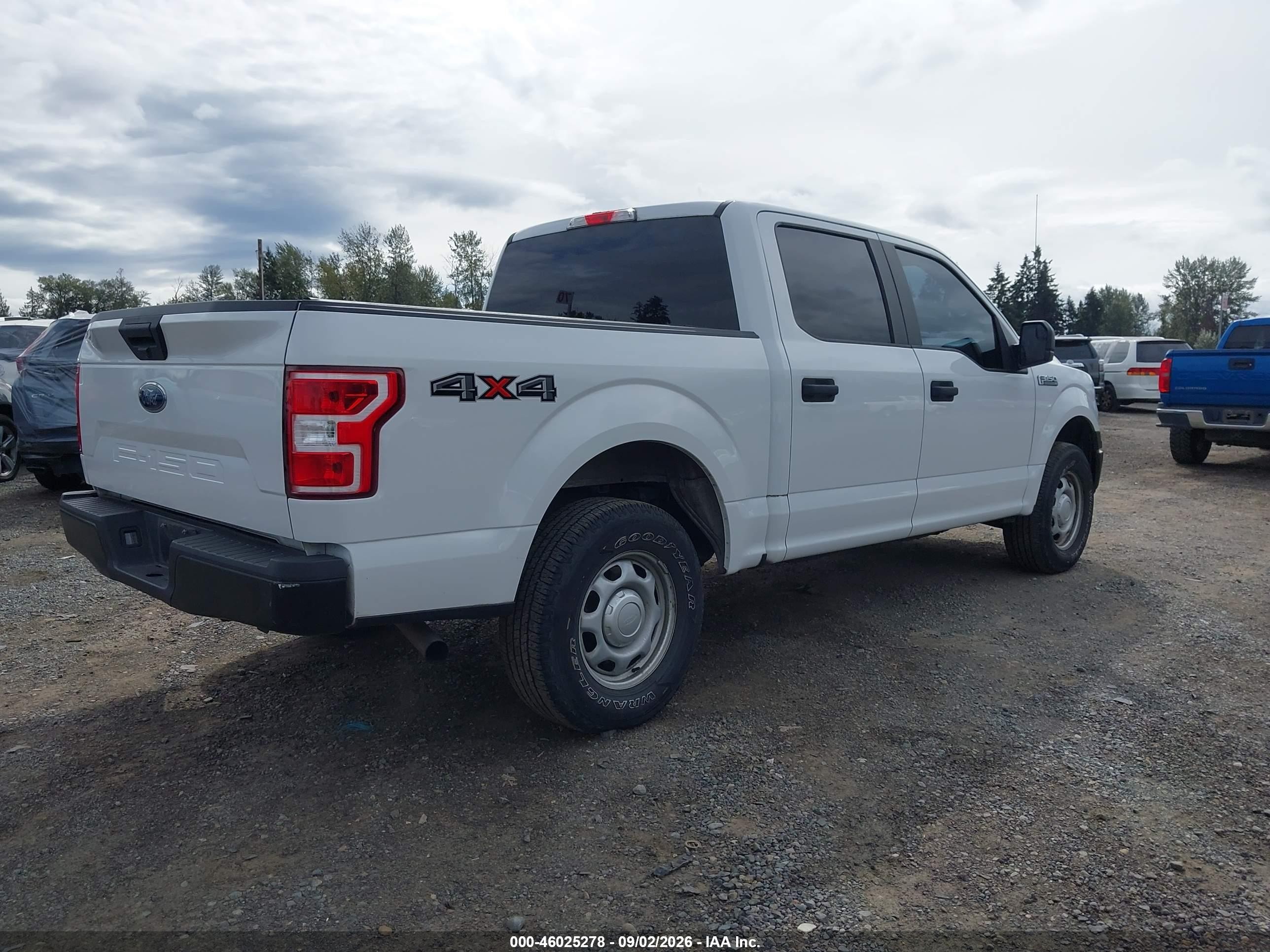 2018 Ford F-150 Xl White vin: 1FTEW1EB3JFD05124
