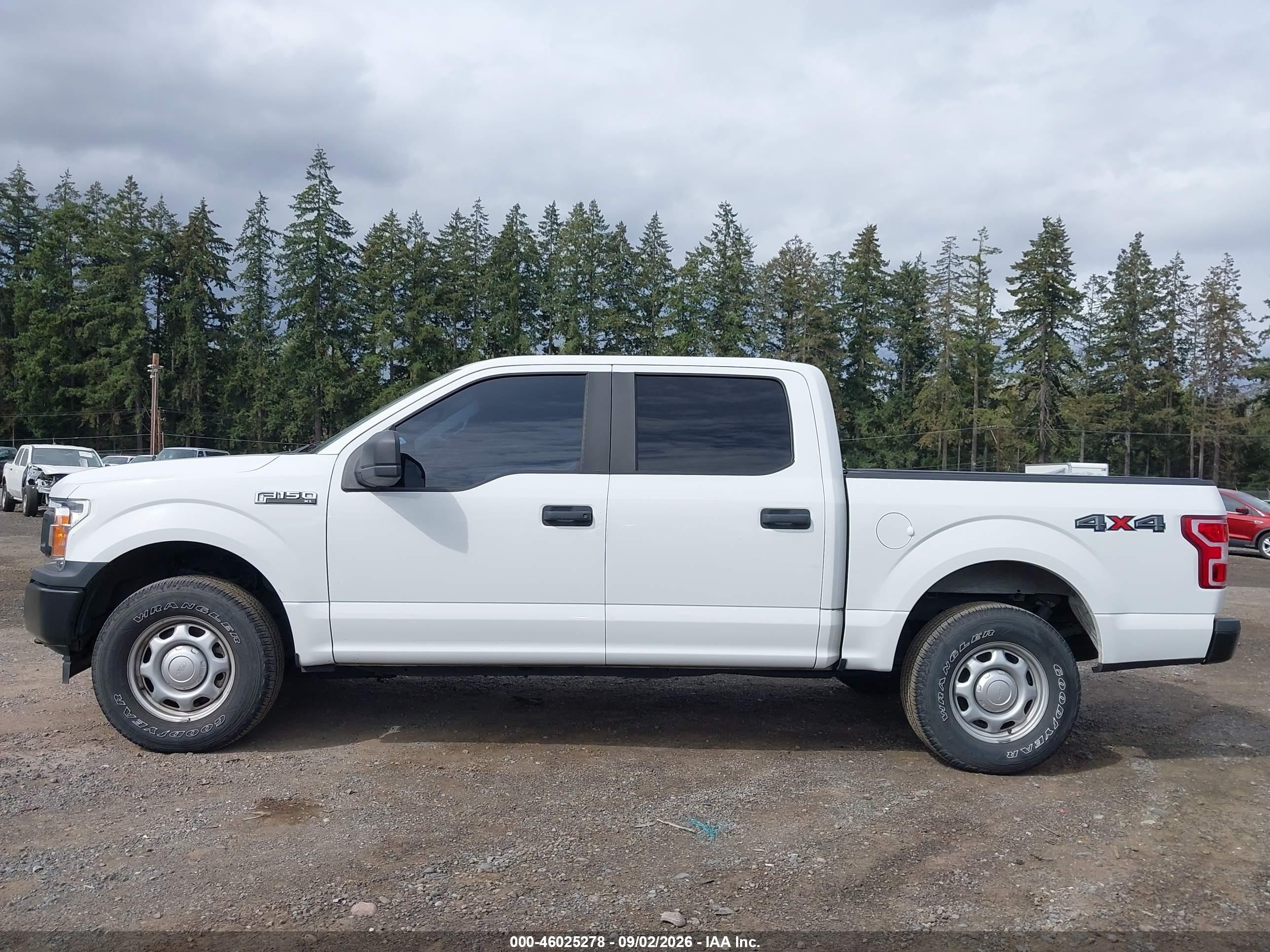 2018 Ford F-150 Xl White vin: 1FTEW1EB3JFD05124