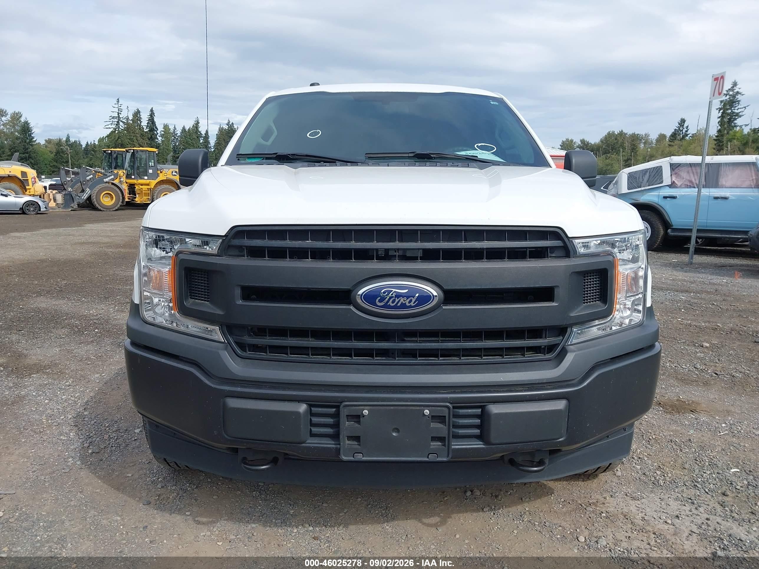 2018 Ford F-150 Xl White vin: 1FTEW1EB3JFD05124