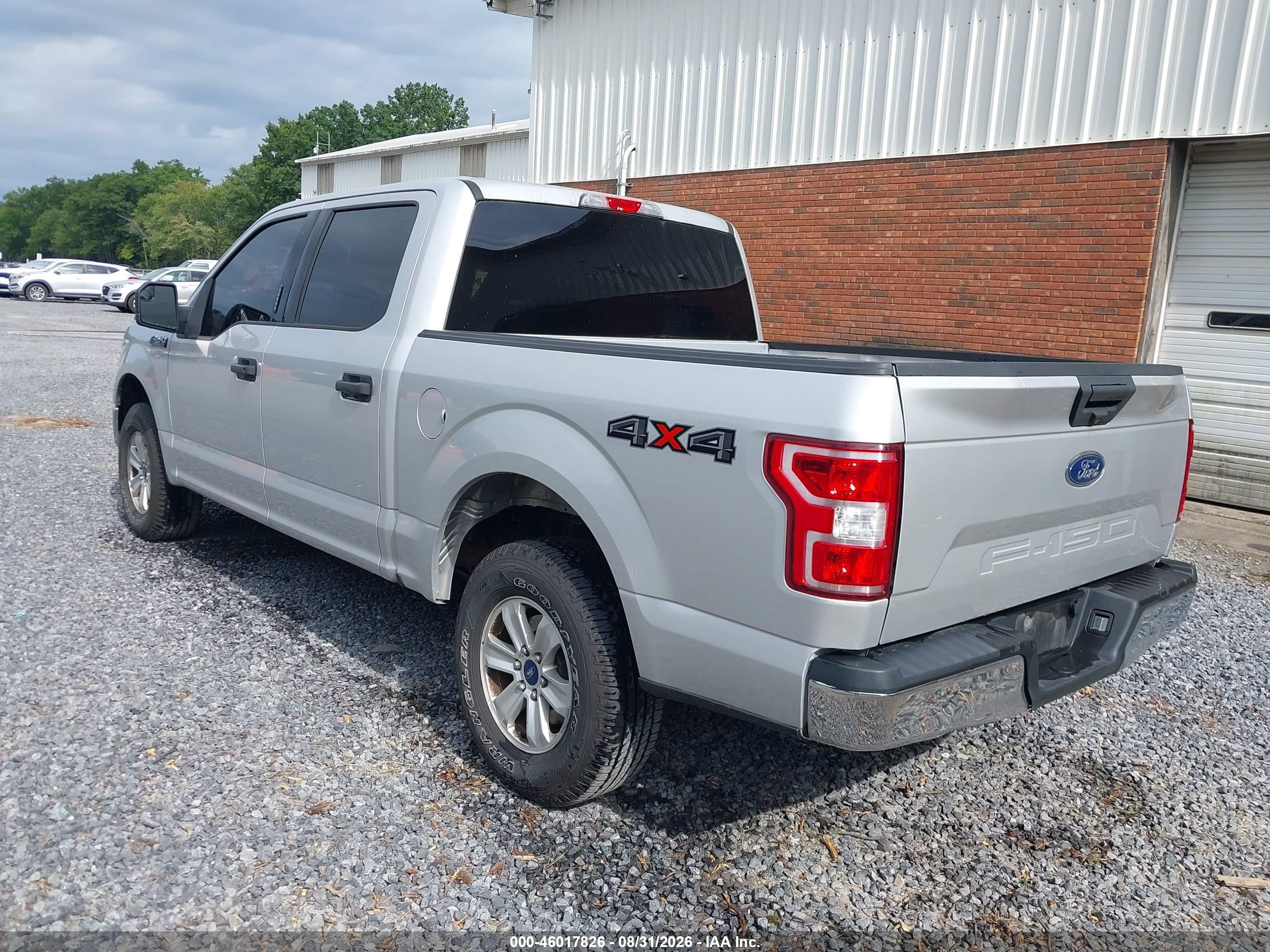 2018 Ford F-150 Xlt Silver vin: 1FTEW1EB3JKF31333