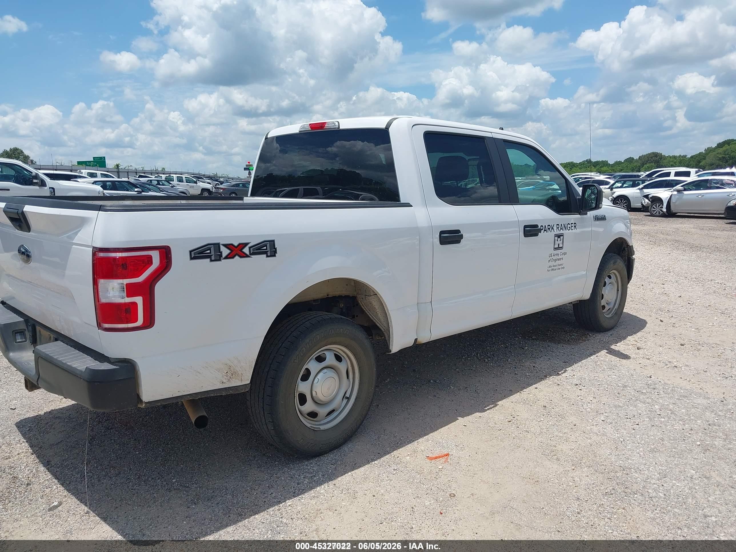 2020 Ford F-150 Xl White vin: 1FTEW1EB3LKE81777