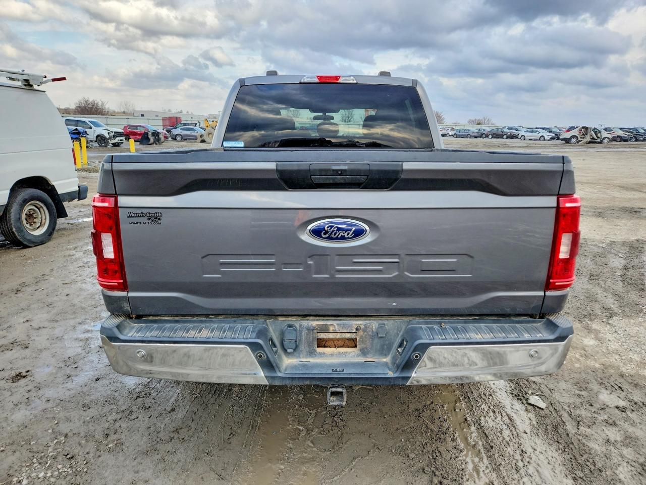 2021 Ford F150 Supercrew Gray vin: 1FTEW1EB4MKD66901