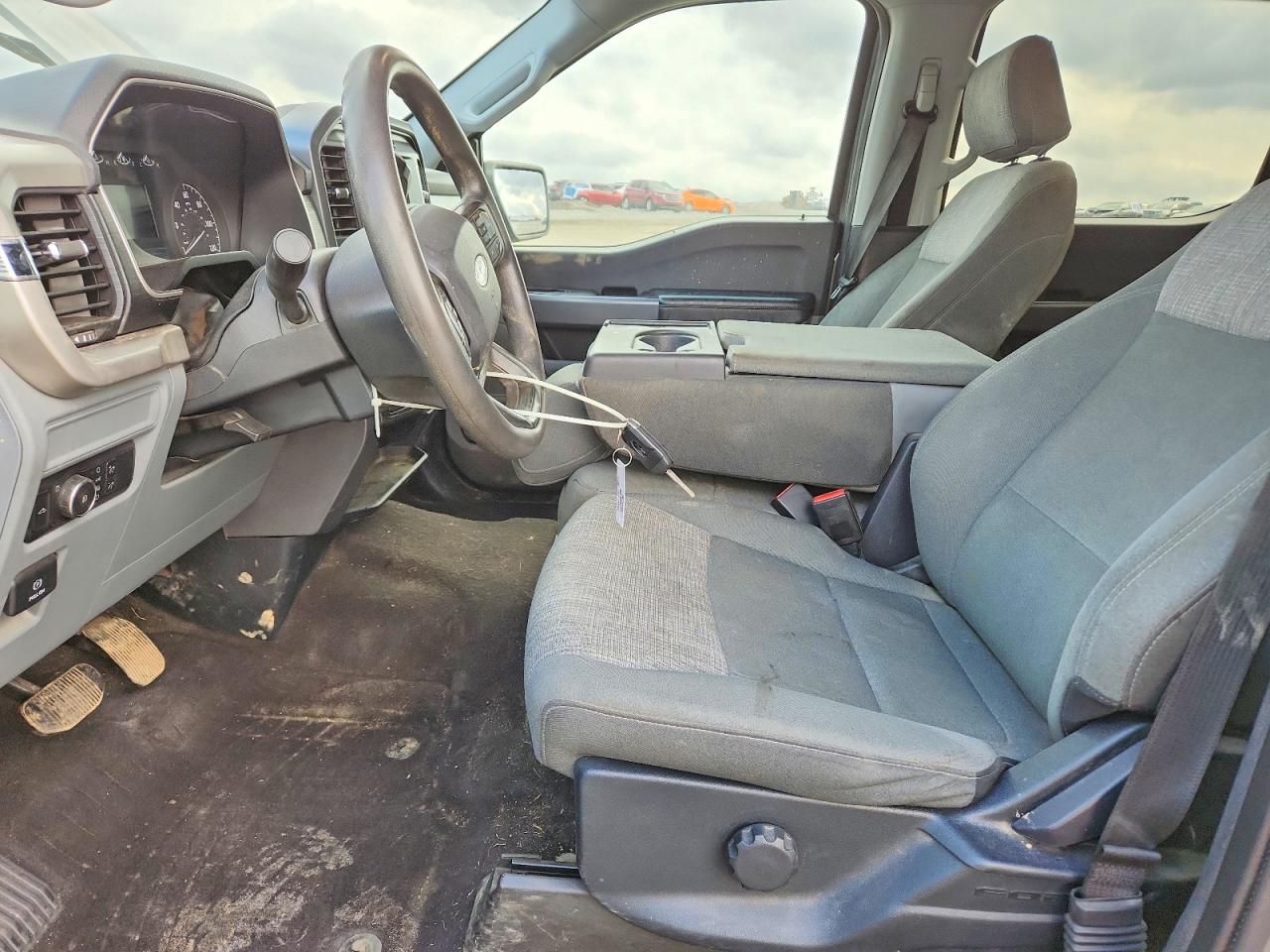 2021 Ford F150 Supercrew Gray vin: 1FTEW1EB4MKD66901