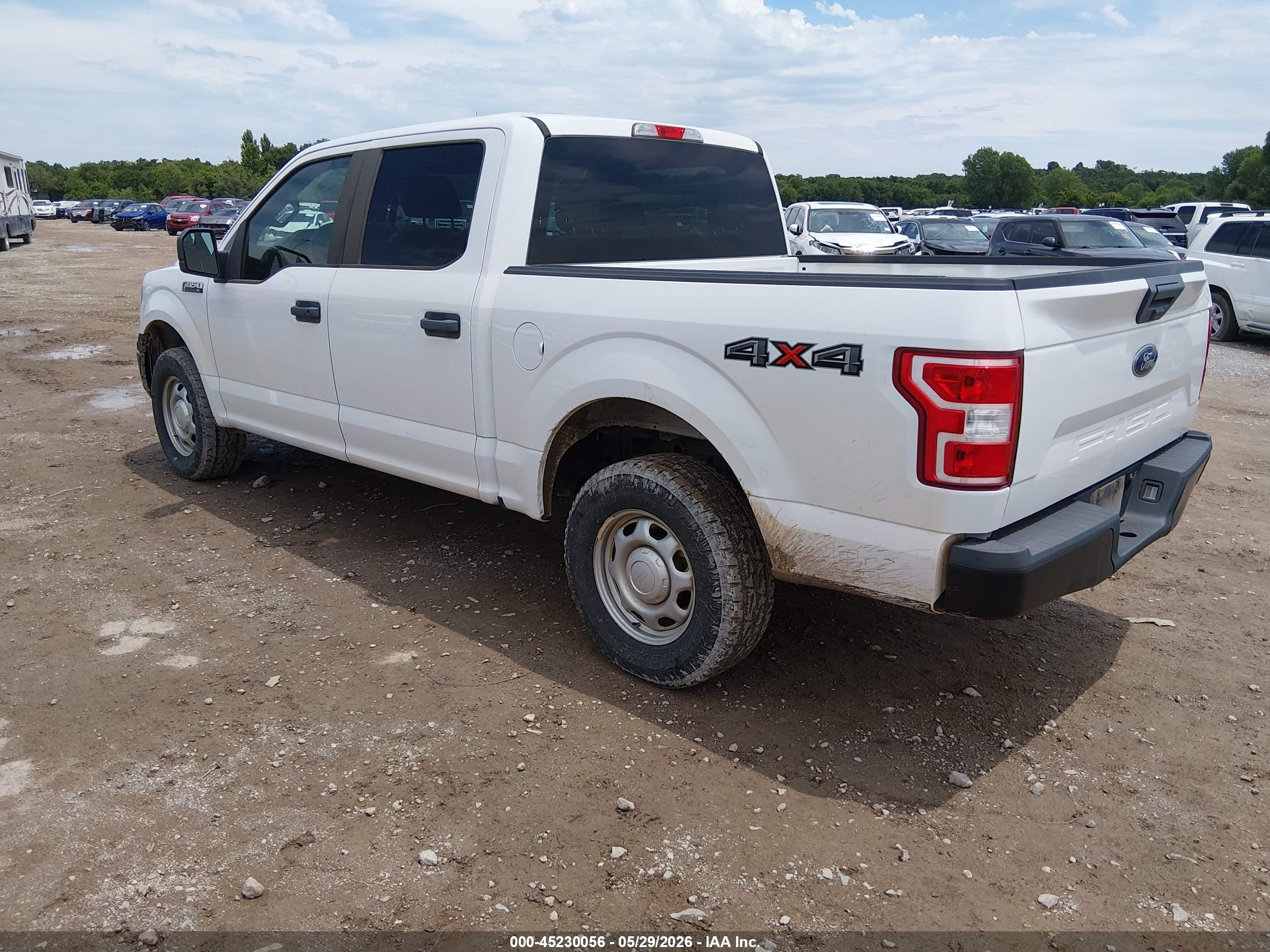 2018 Ford F-150 Xl White vin: 1FTEW1EB7JFD05062