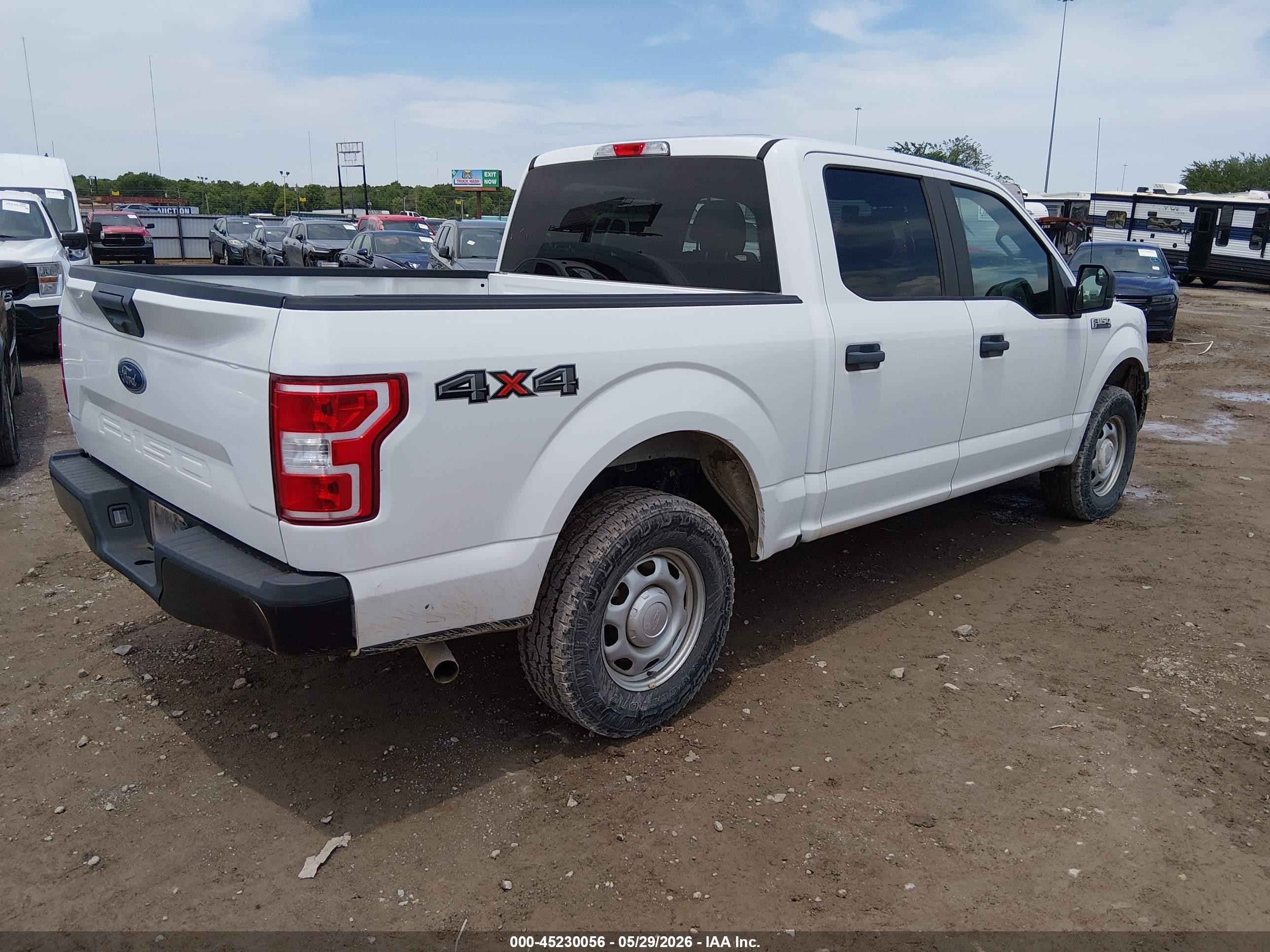 2018 Ford F-150 Xl White vin: 1FTEW1EB7JFD05062