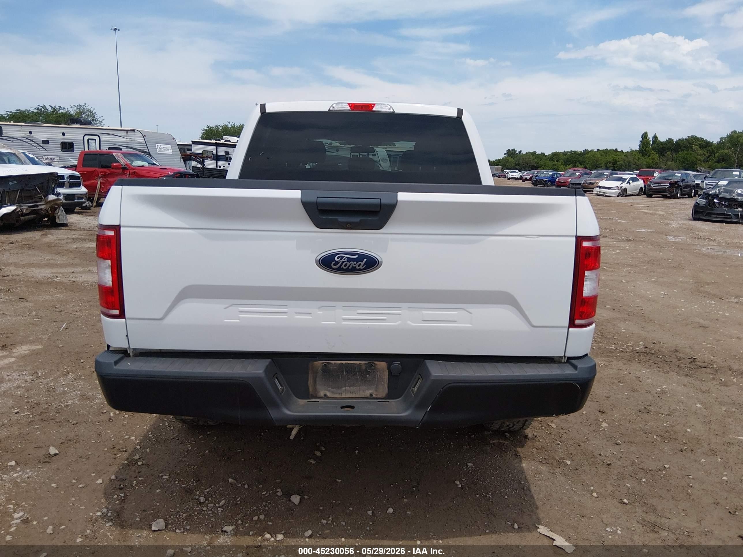 2018 Ford F-150 Xl White vin: 1FTEW1EB7JFD05062