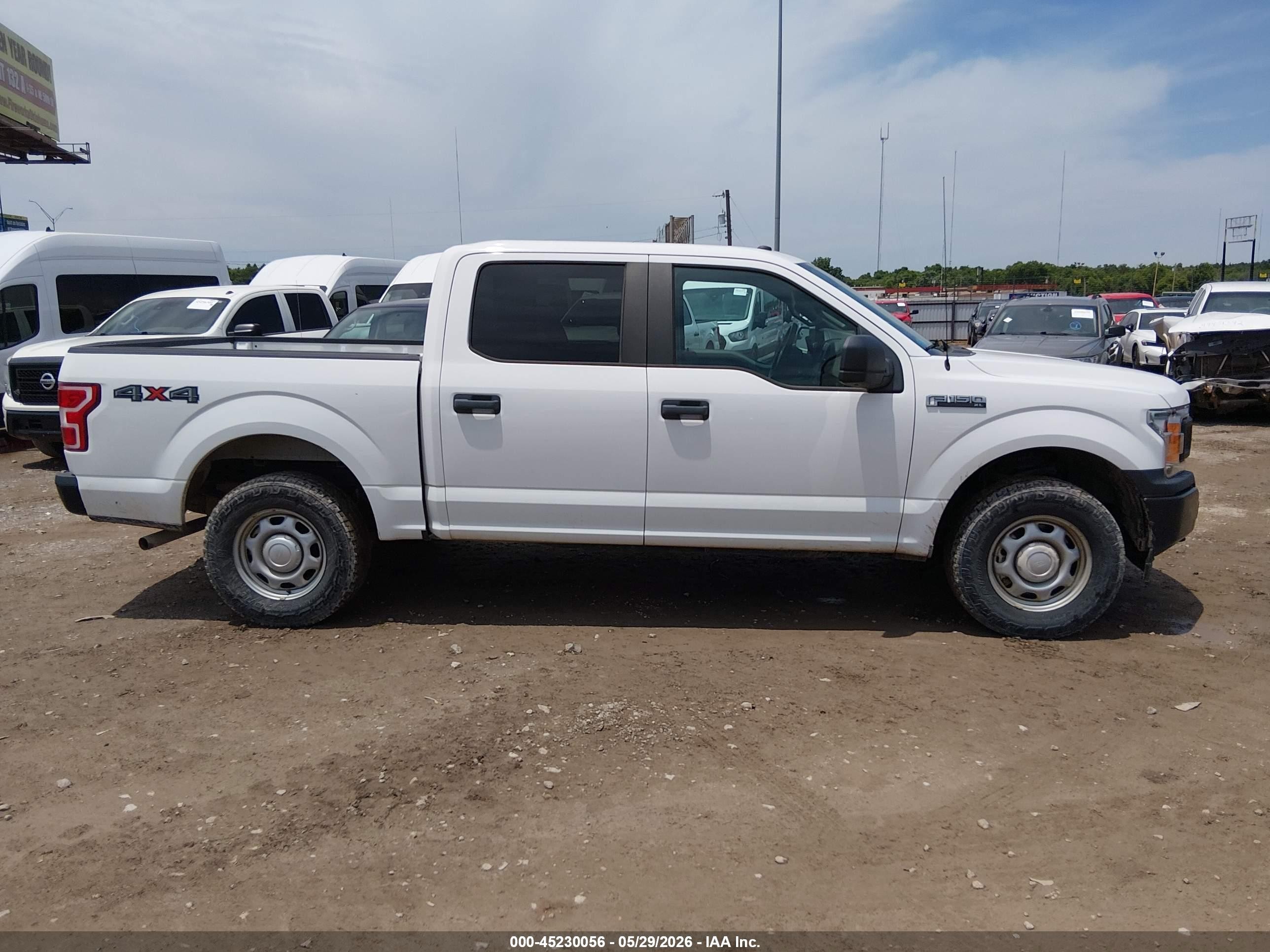 2018 Ford F-150 Xl White vin: 1FTEW1EB7JFD05062