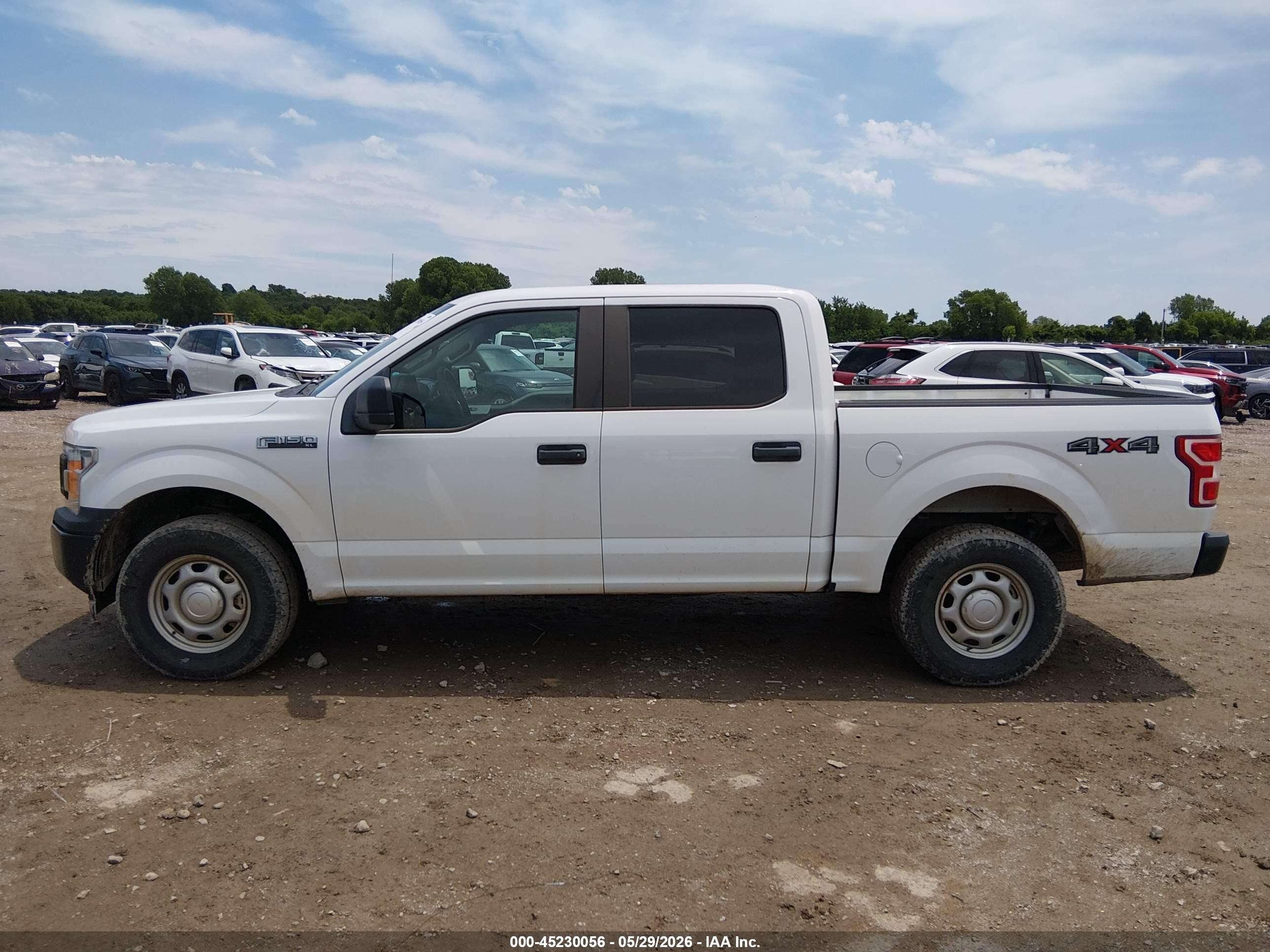 2018 Ford F-150 Xl White vin: 1FTEW1EB7JFD05062