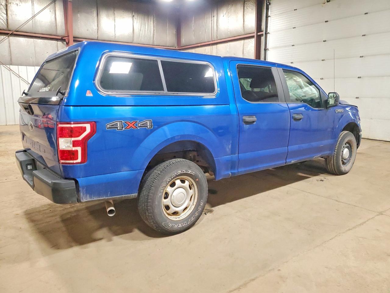 2018 Ford F150 Supercrew Blue vin: 1FTEW1EB9JKE53222