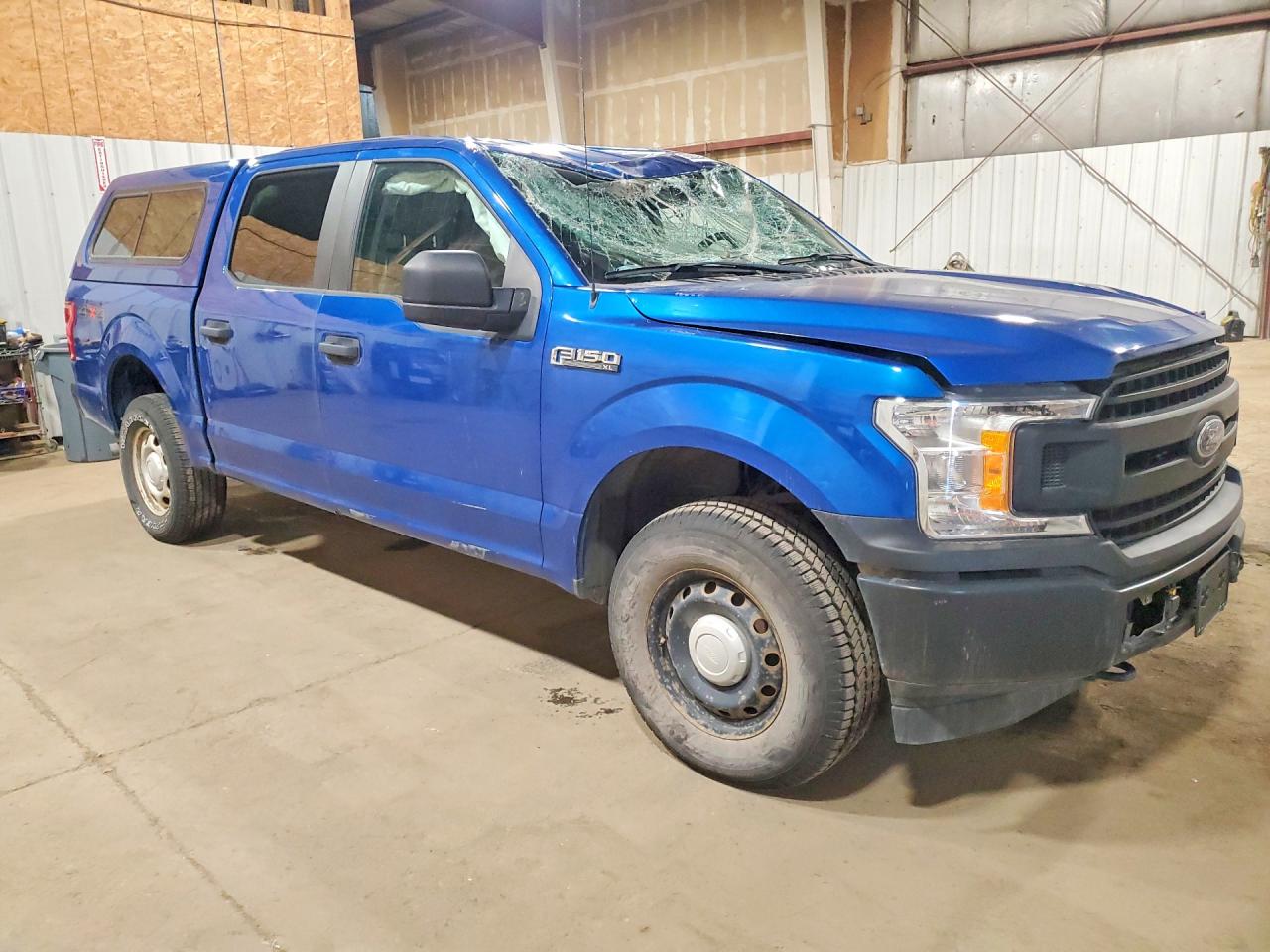 2018 Ford F150 Supercrew Blue vin: 1FTEW1EB9JKE53222