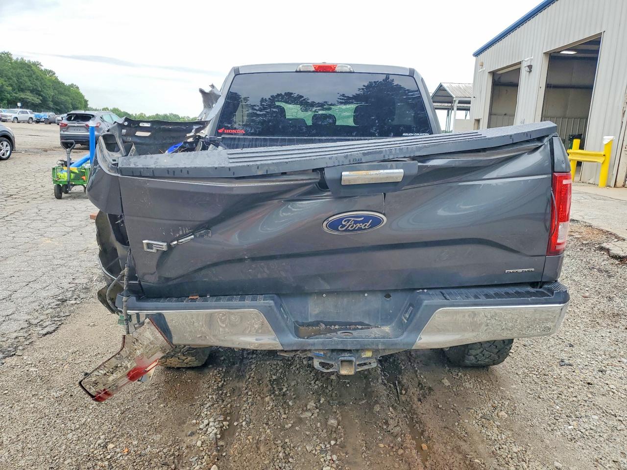 2015 Ford F150 Supercrew Gray vin: 1FTEW1EF0FFA16602