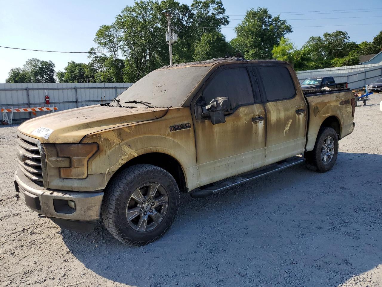 2015 Ford F150 Supercrew Белый vin: 1FTEW1EF0FFA84222