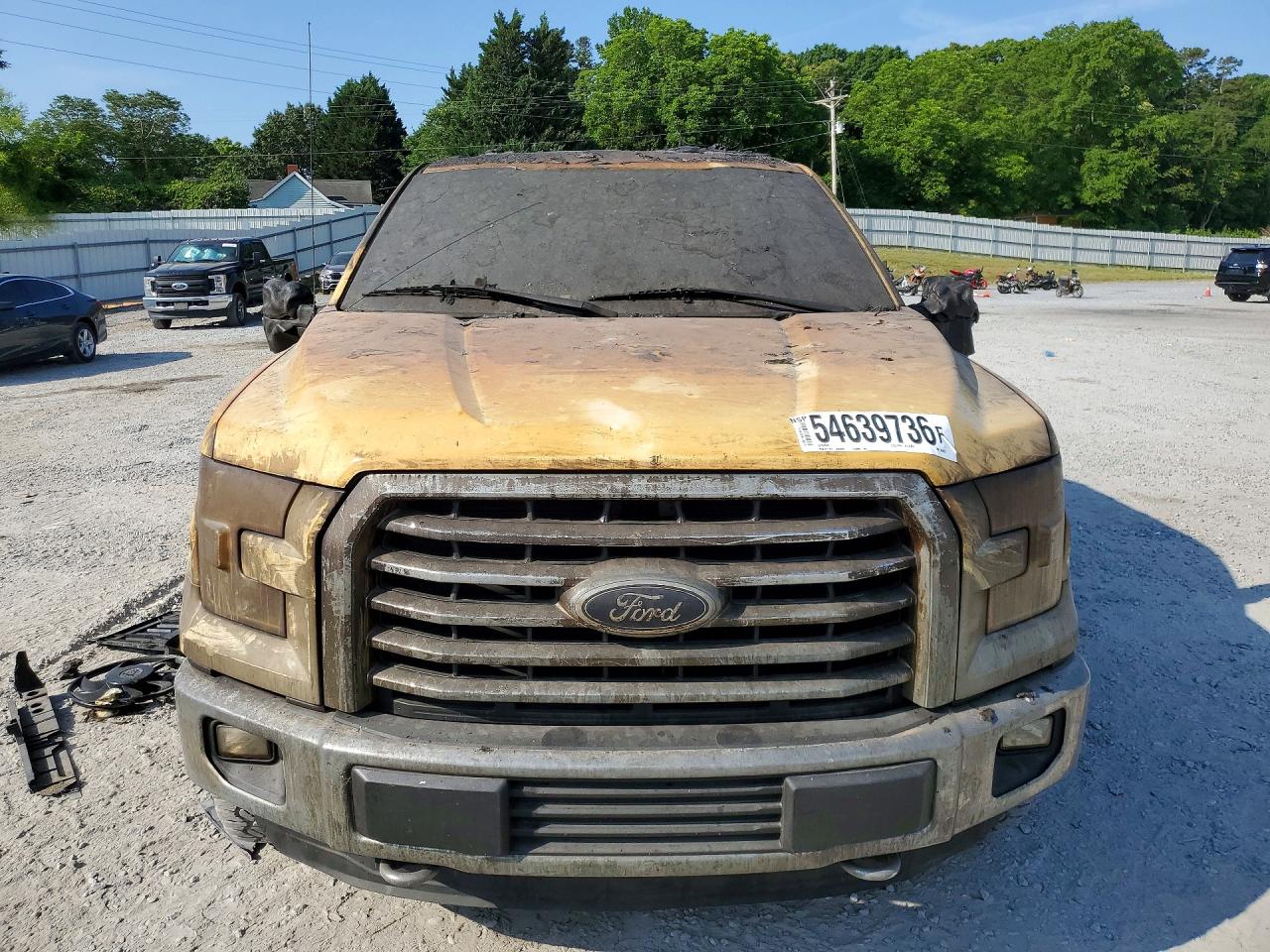 2015 Ford F150 Supercrew Белый vin: 1FTEW1EF0FFA84222