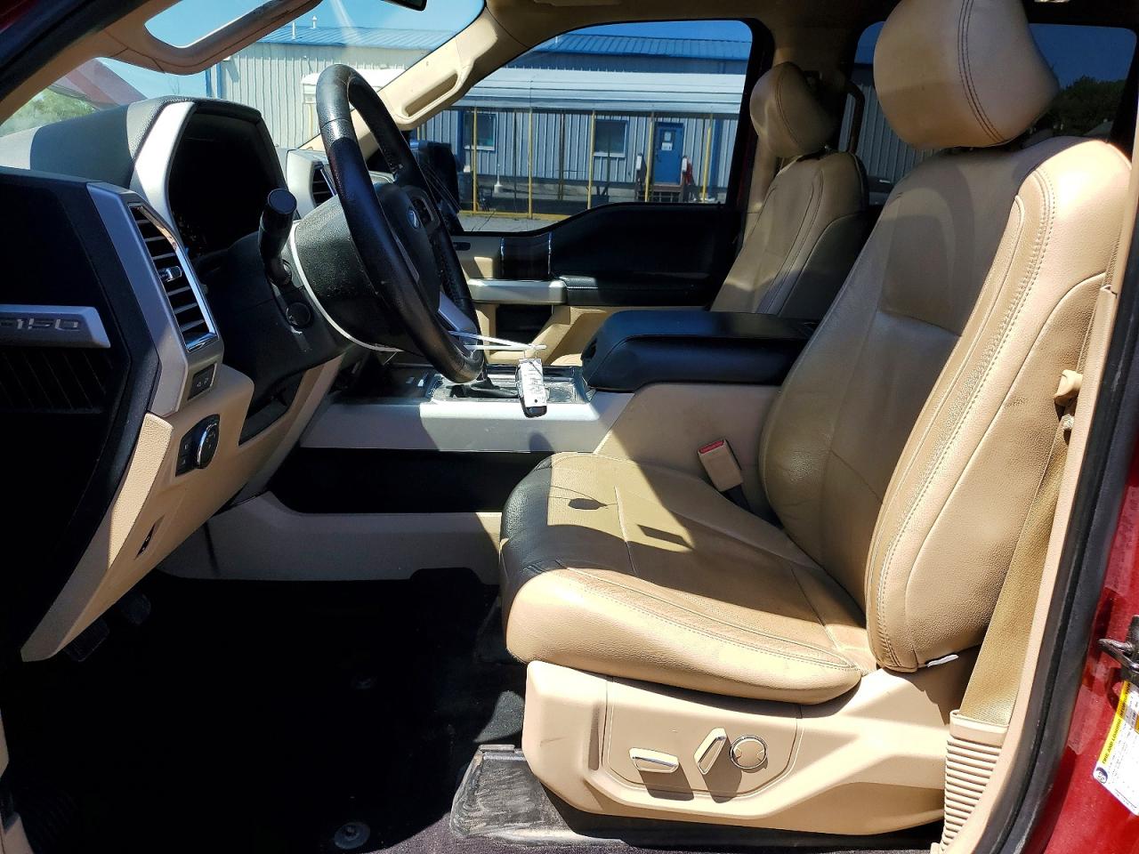 2015 Ford F150 Supercrew Maroon vin: 1FTEW1EF0FFC12460