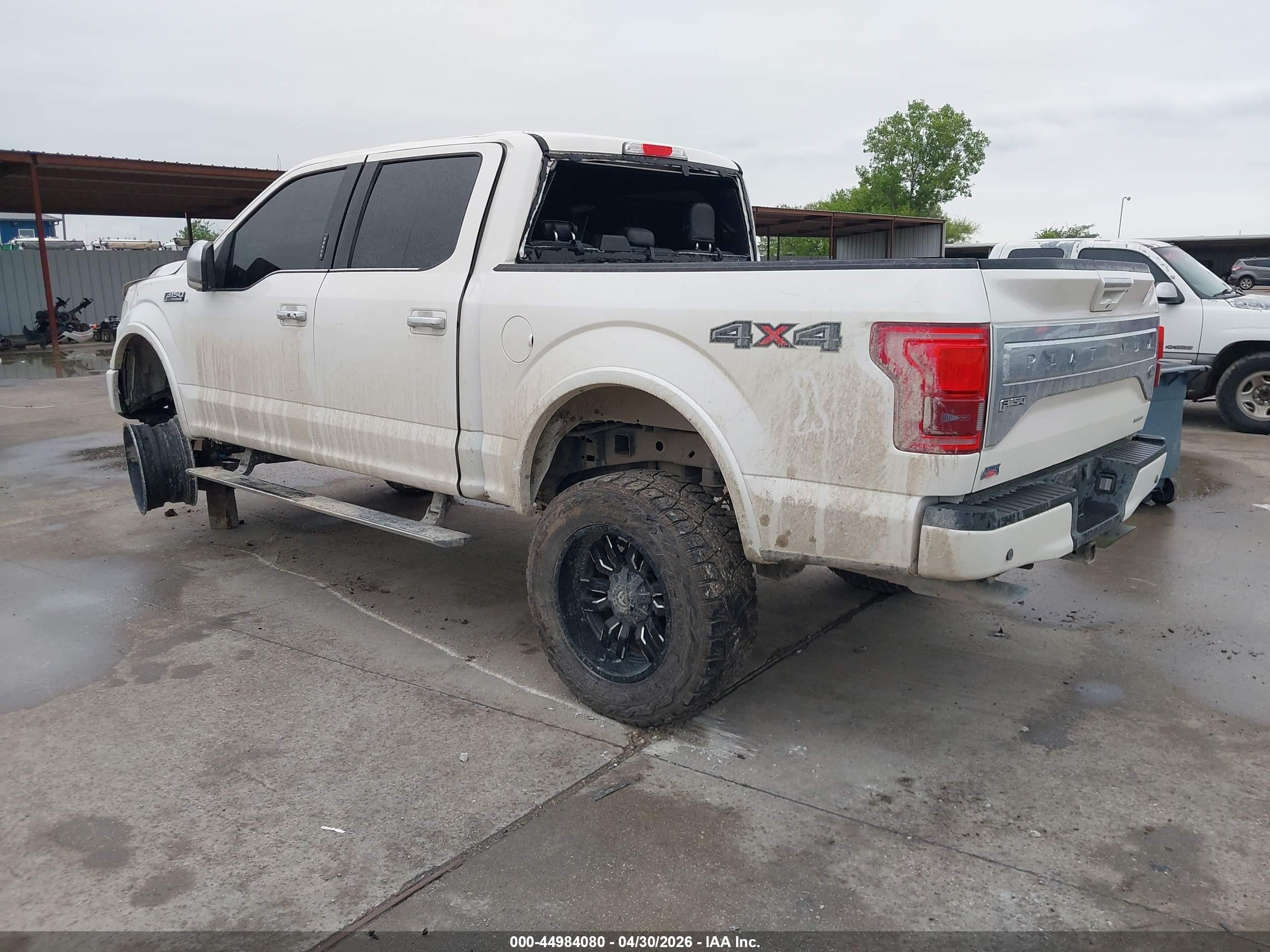 2015 Ford F-150 Platinum White vin: 1FTEW1EF0FFC58290