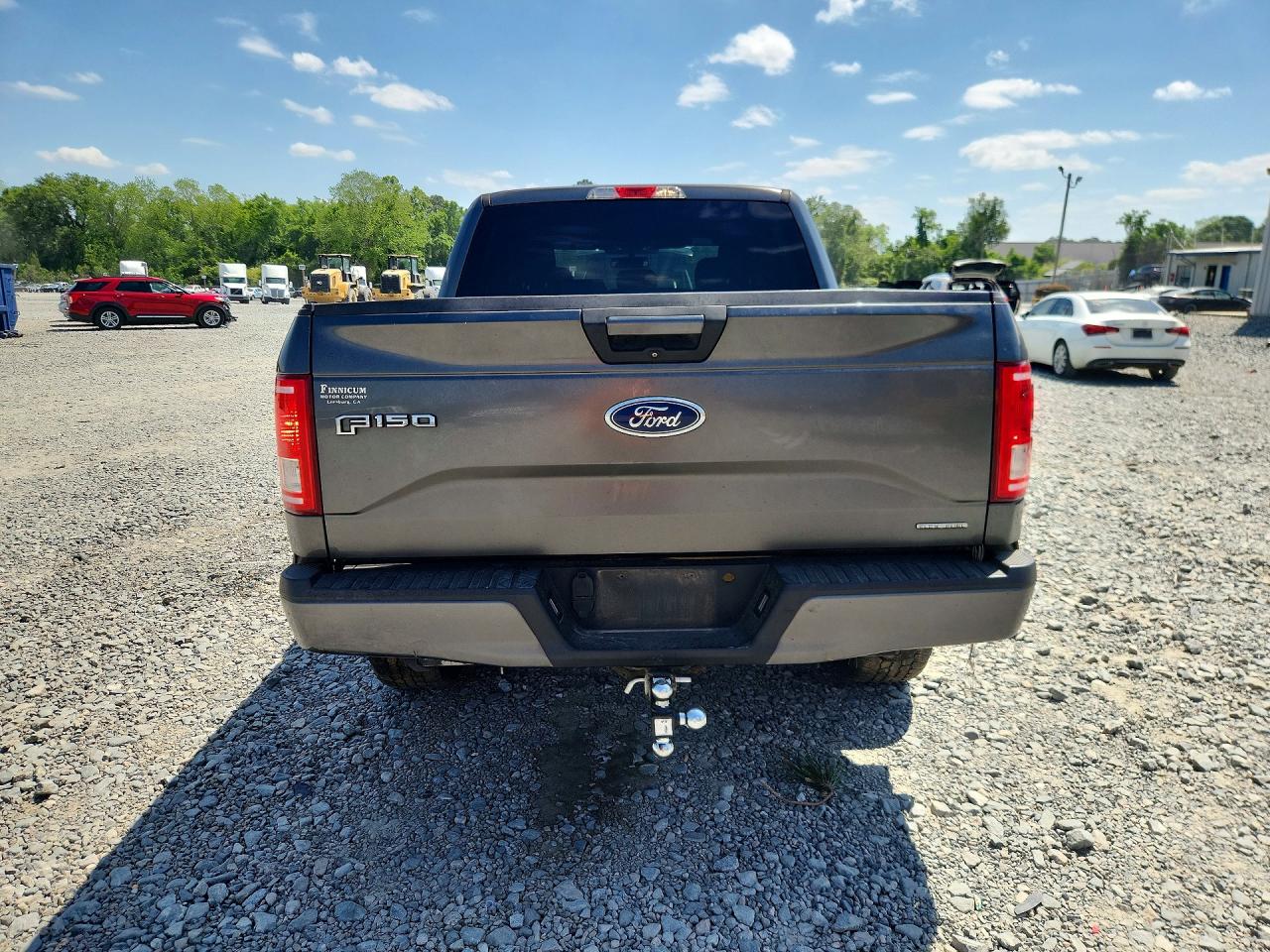 2015 Ford F150 Supercrew Gray vin: 1FTEW1EF0FFC68902