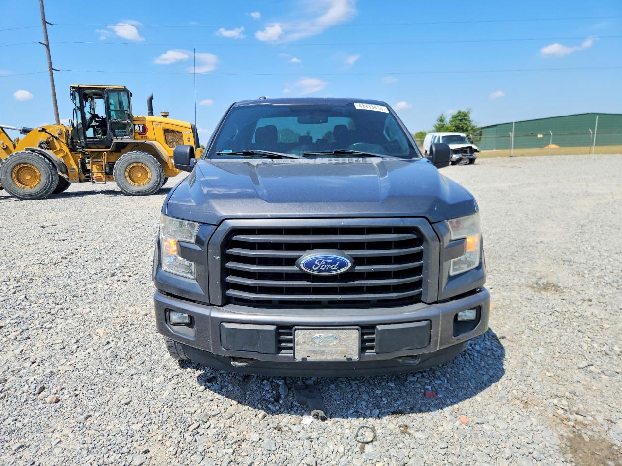 2015 Ford F150 Supercrew Gray vin: 1FTEW1EF0FFC68902