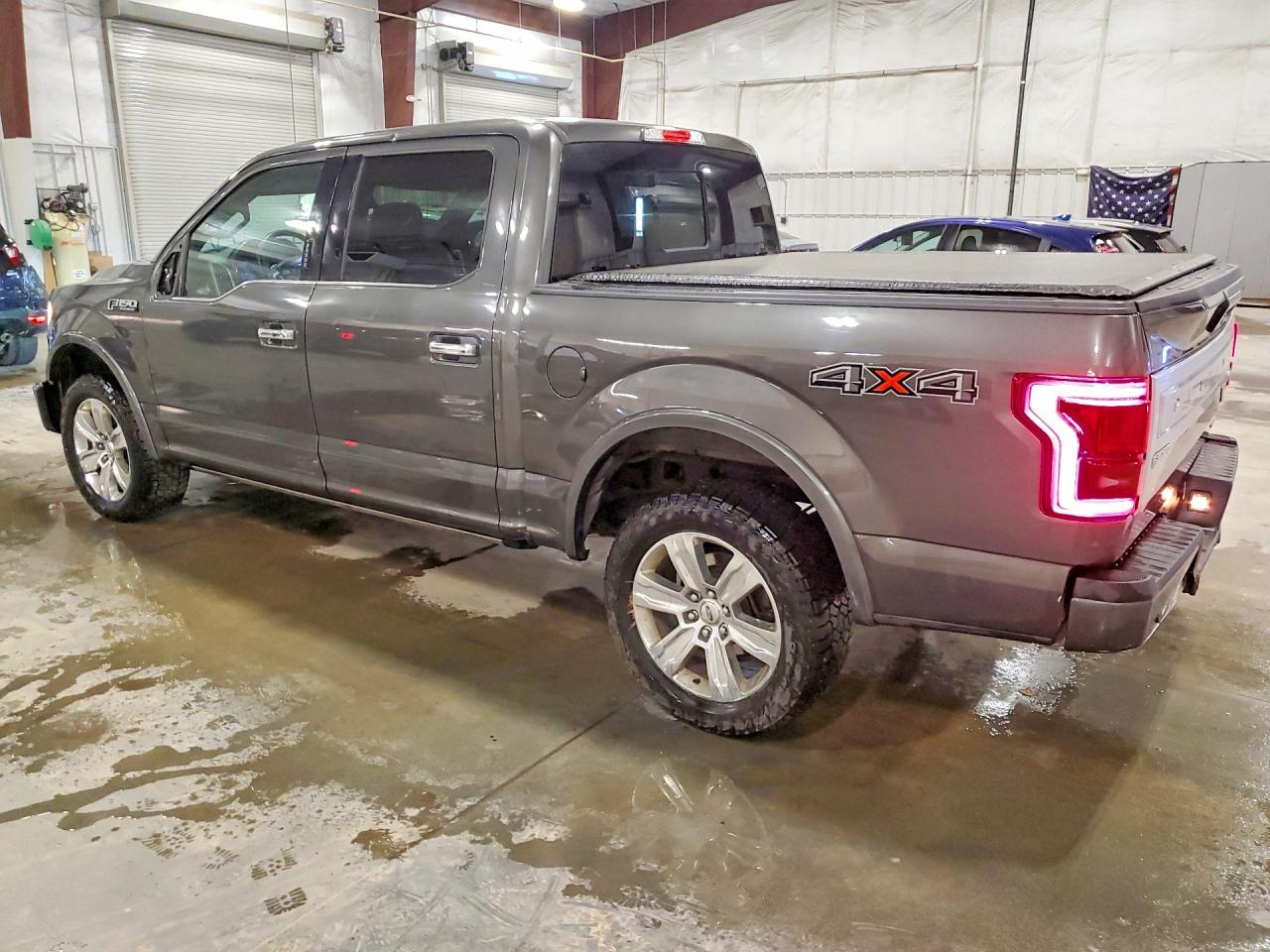 2015 Ford F150 Supercrew Gray vin: 1FTEW1EF0FFD08847