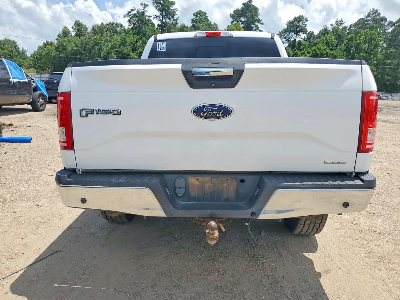 2015 Ford F150 Supercrew White vin: 1FTEW1EF0FKD46635