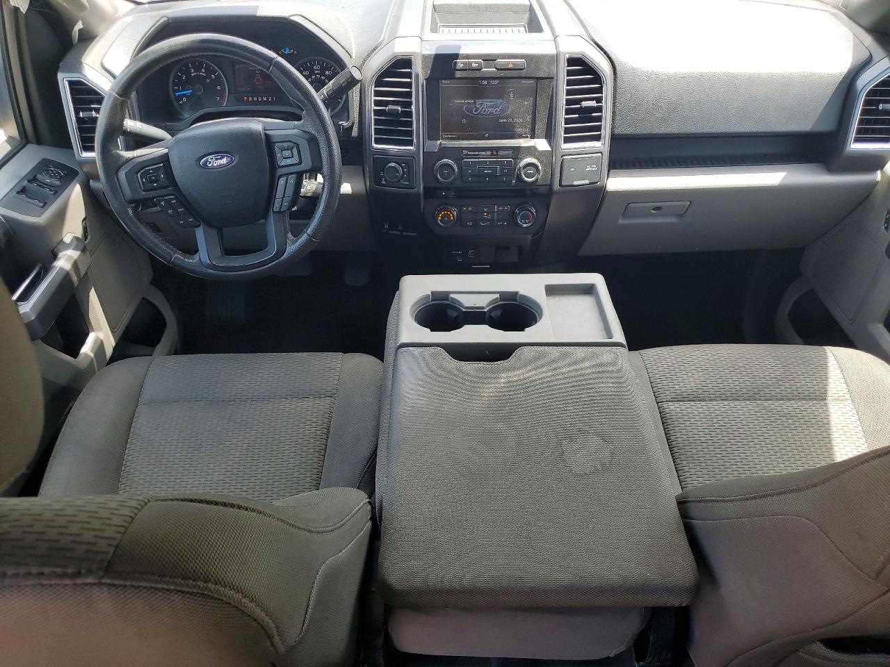2015 Ford F150 Supercrew White vin: 1FTEW1EF0FKD46635