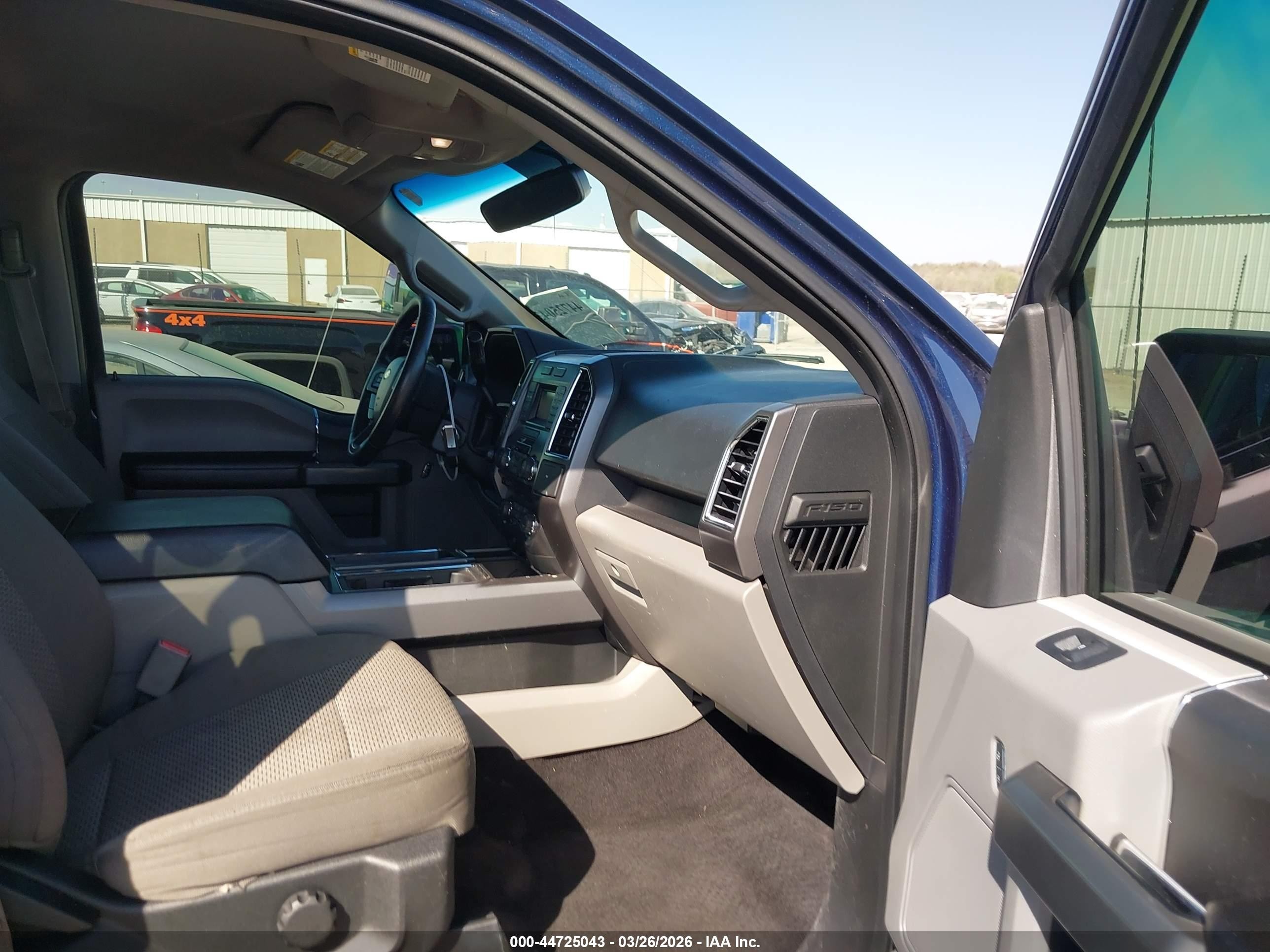 2015 Ford F-150 Xlt Blue vin: 1FTEW1EF0FKE71344