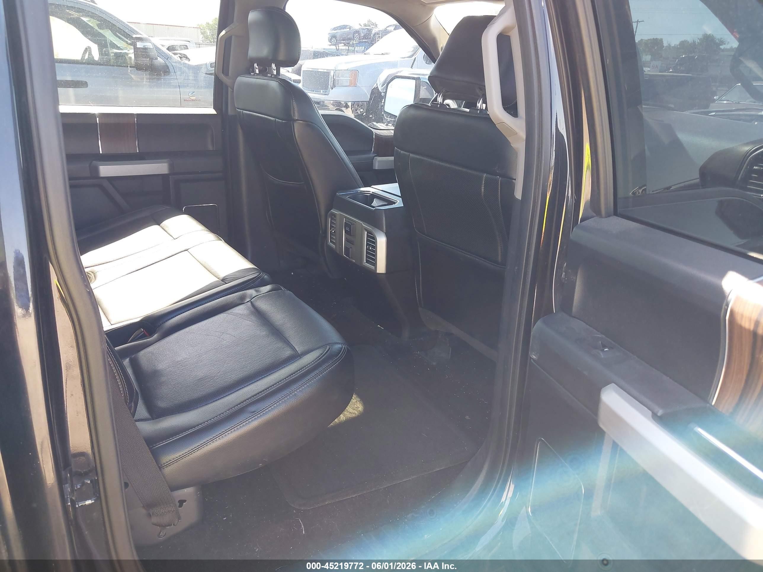 2015 Ford F-150 Lariat Black vin: 1FTEW1EF0FKE85096
