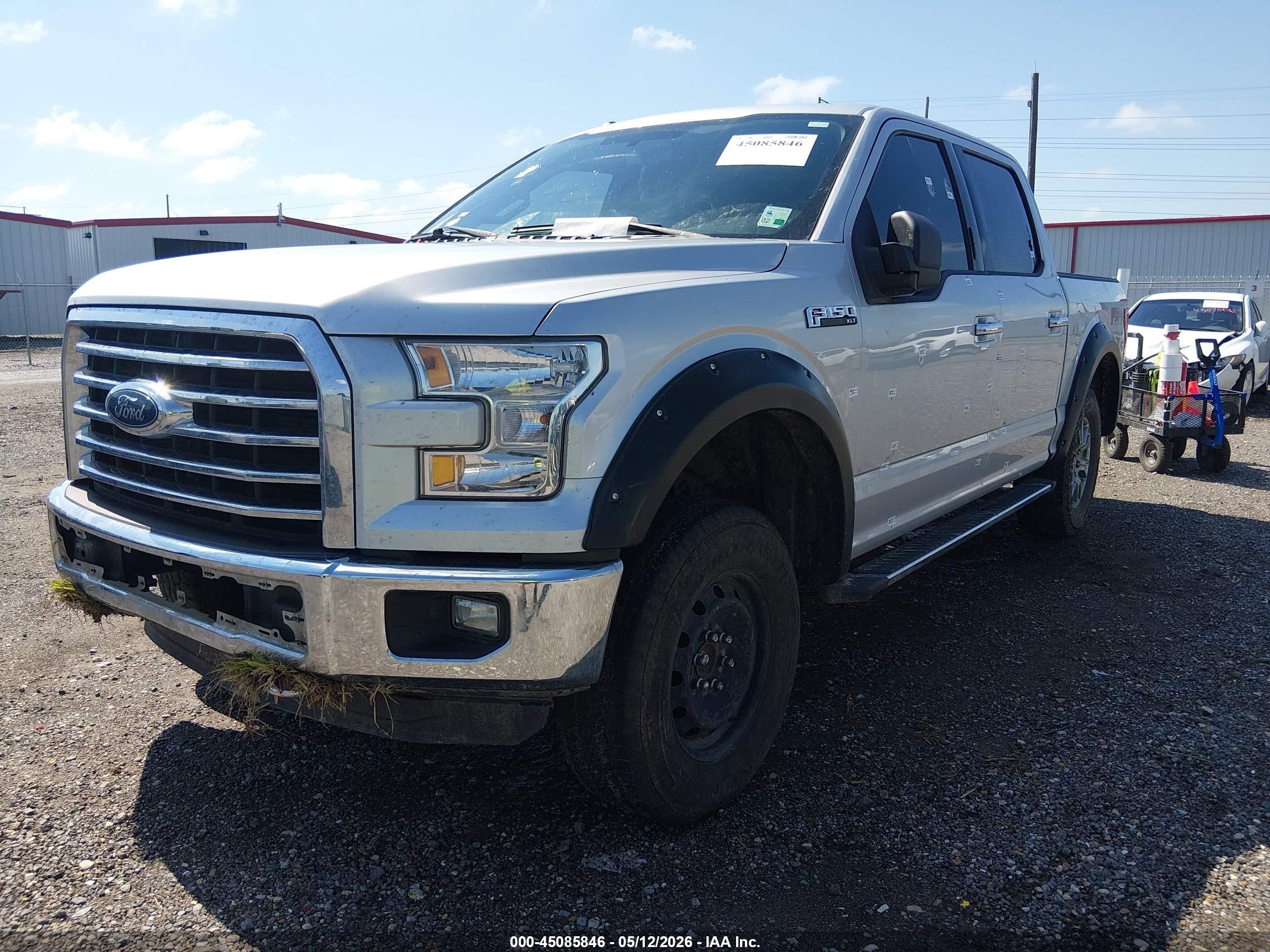 2015 Ford F-150 Xlt Серебряный vin: 1FTEW1EF1FFA22764