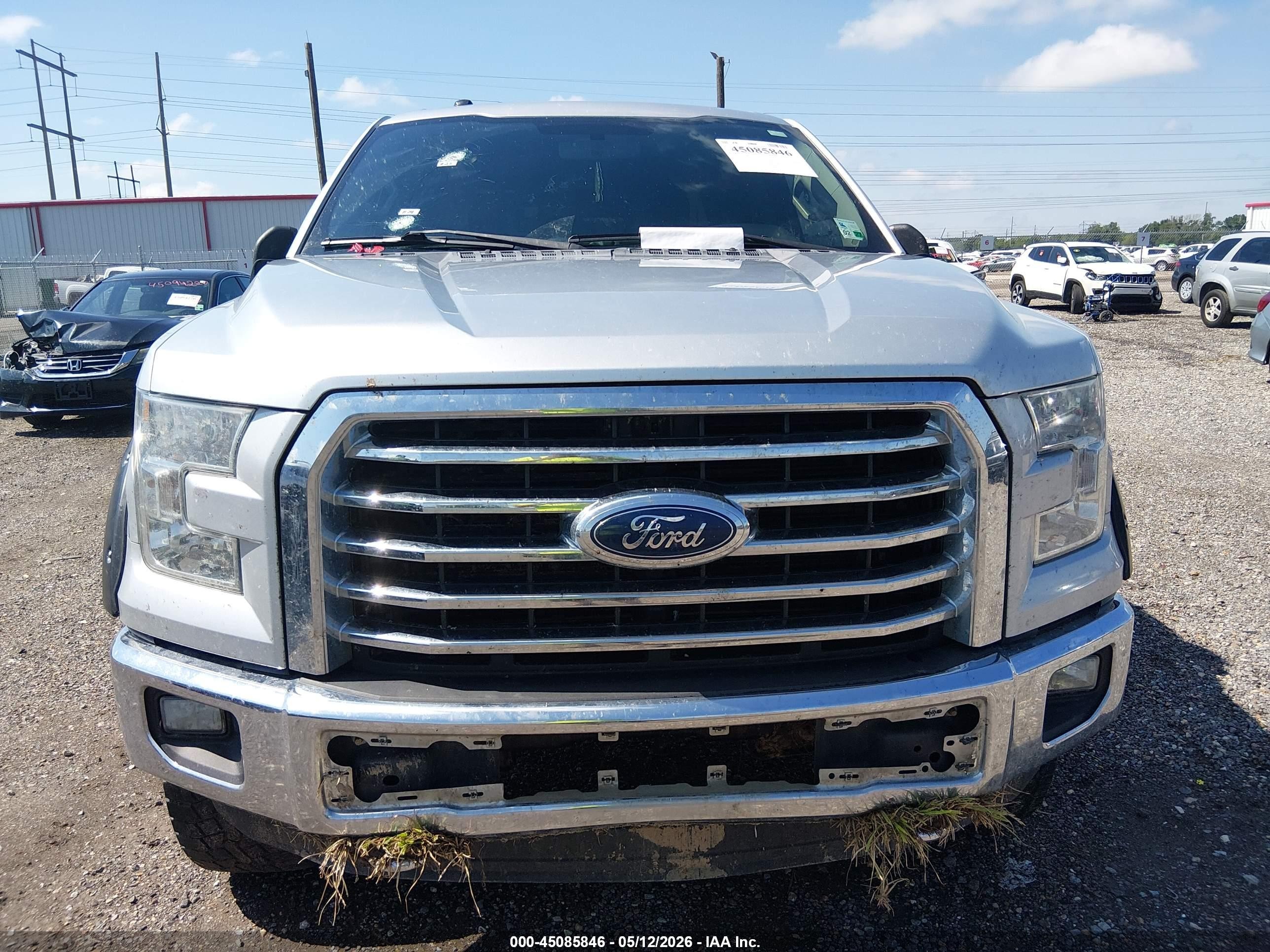 2015 Ford F-150 Xlt Серебряный vin: 1FTEW1EF1FFA22764
