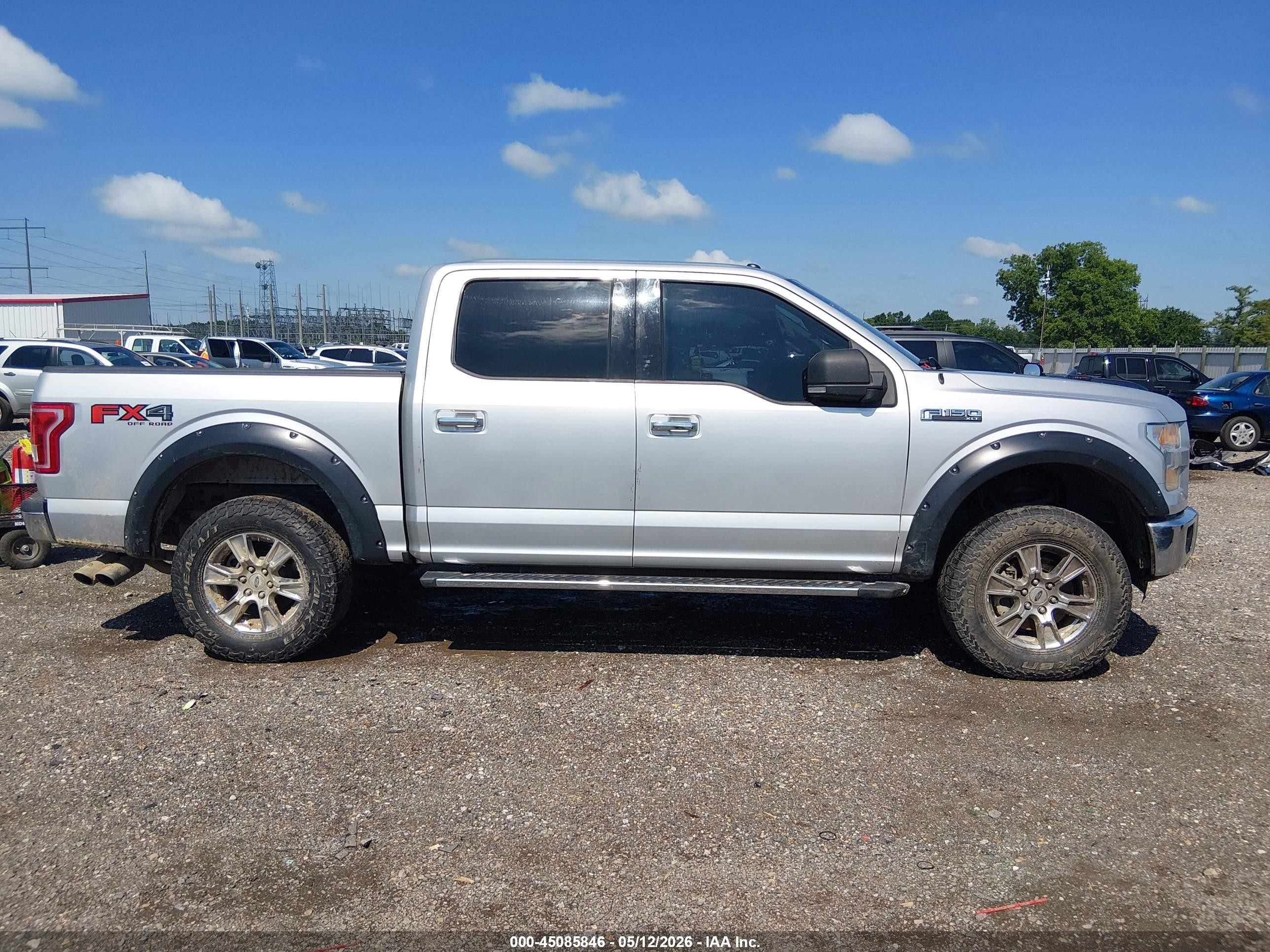 2015 Ford F-150 Xlt Серебряный vin: 1FTEW1EF1FFA22764