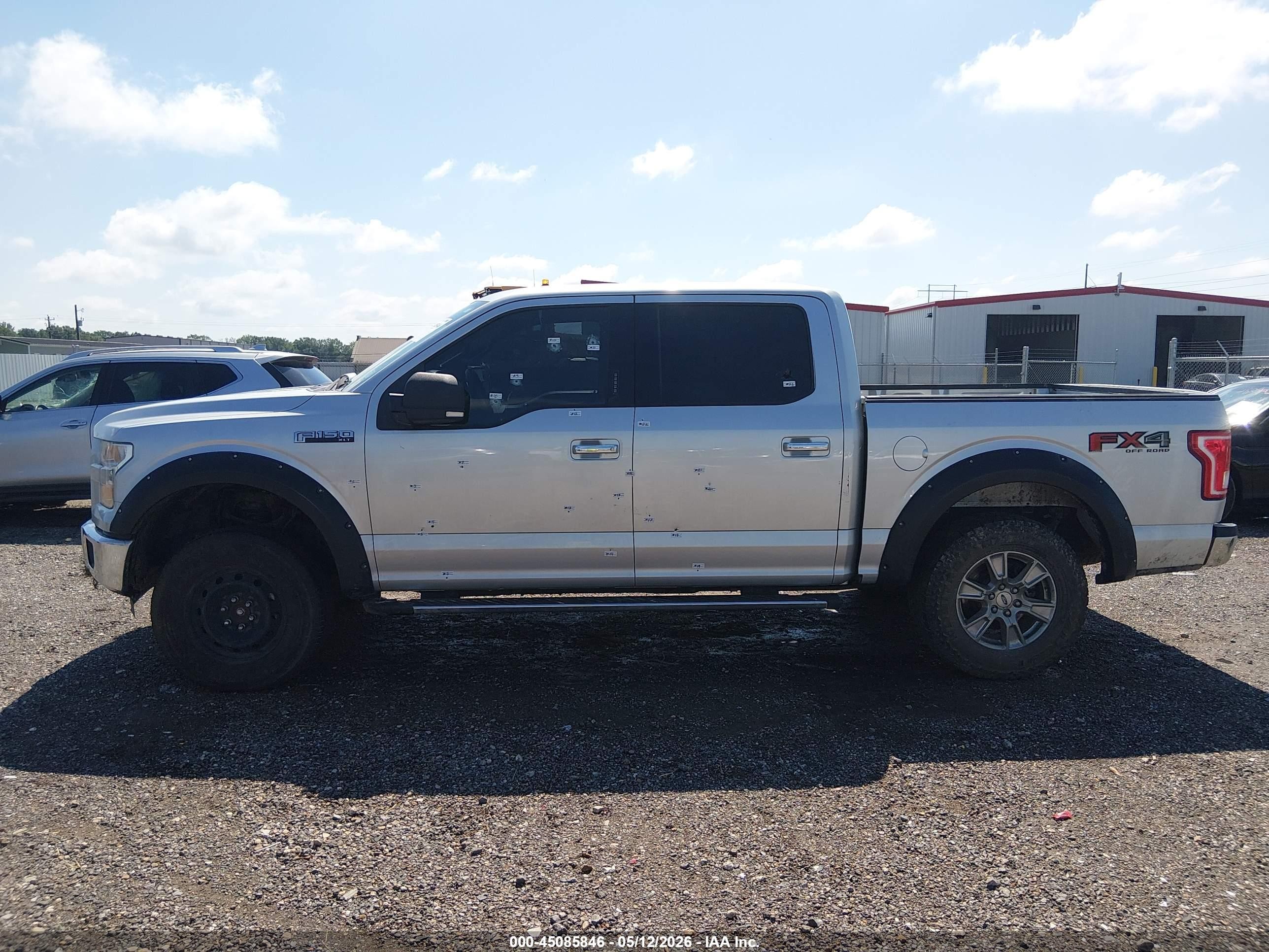 2015 Ford F-150 Xlt Серебряный vin: 1FTEW1EF1FFA22764